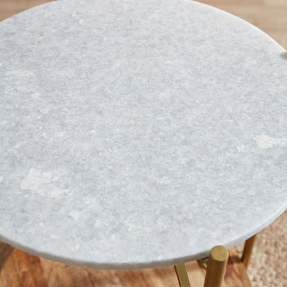 Botega Marble Top End Table