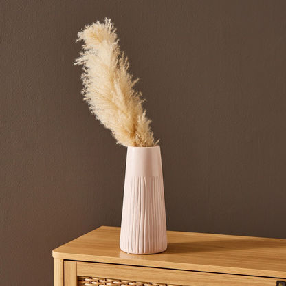 Sansa Ceramic Funnel Vase - 12.5x12.5x27.5 cm