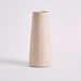 Sansa Ceramic Funnel Vase - 12.5x12.5x27.5 cm-Vases-thumbnail-4
