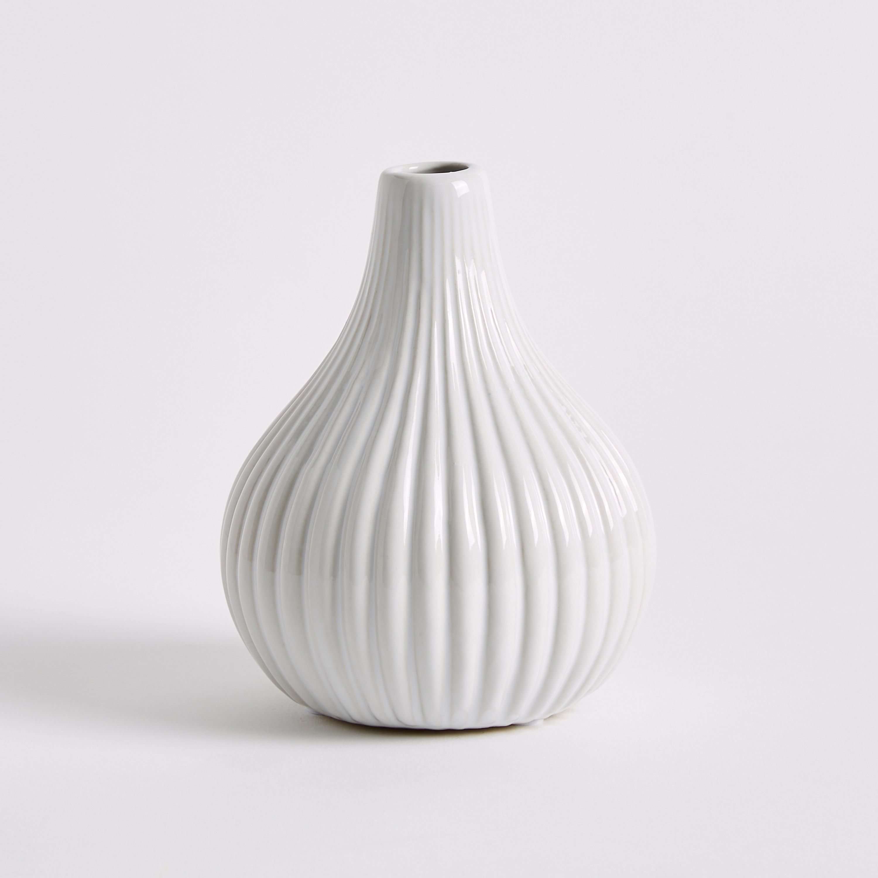 مزهرية خزف مضلعة من سانسا - 11×11×13 سم-hbxbedroom-decorandaccessories-vases-image-5