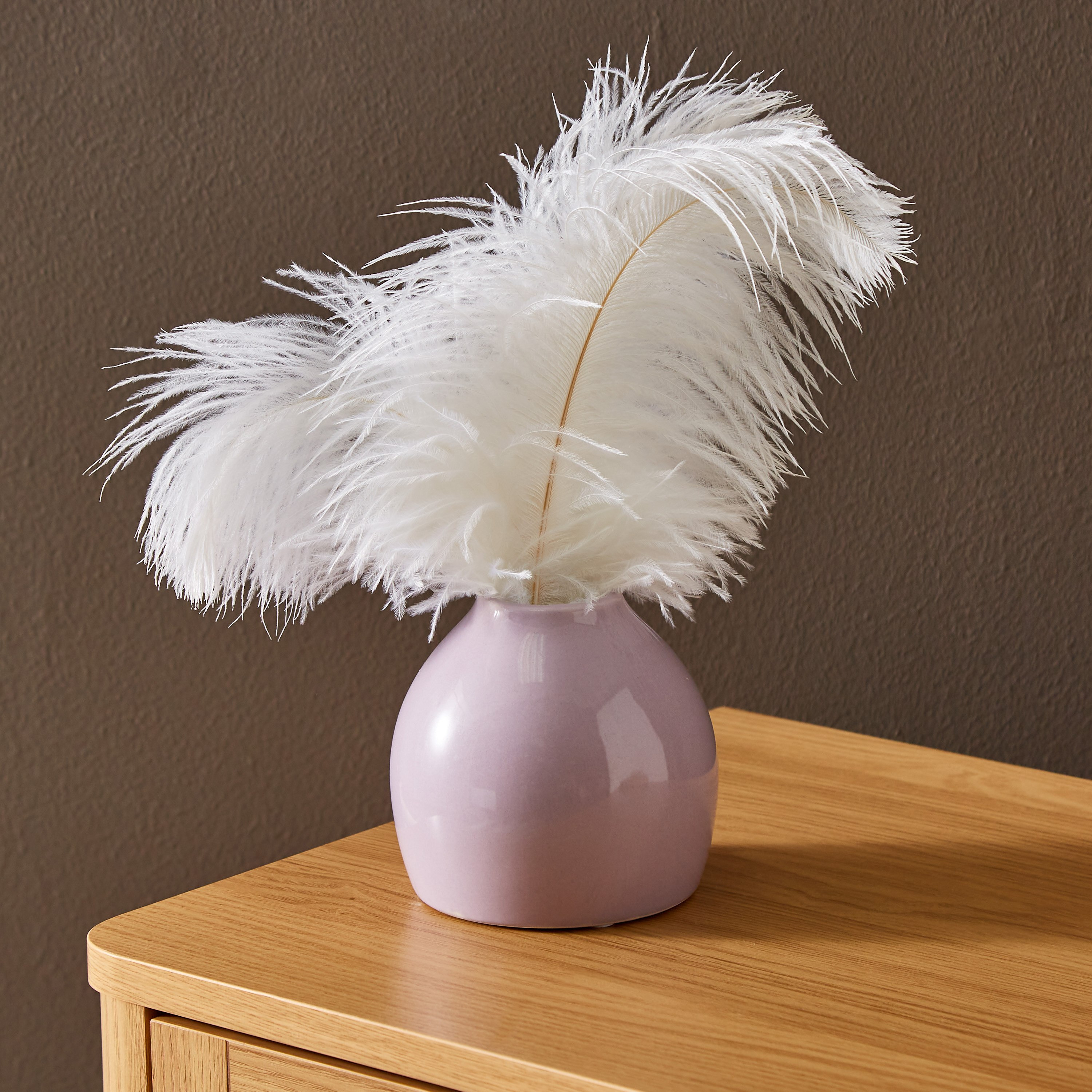 مزهرية خزف بشكل مثلث من سانسا - 11×11×13 سم-hbxbedroom-decorandaccessories-vases-image-1