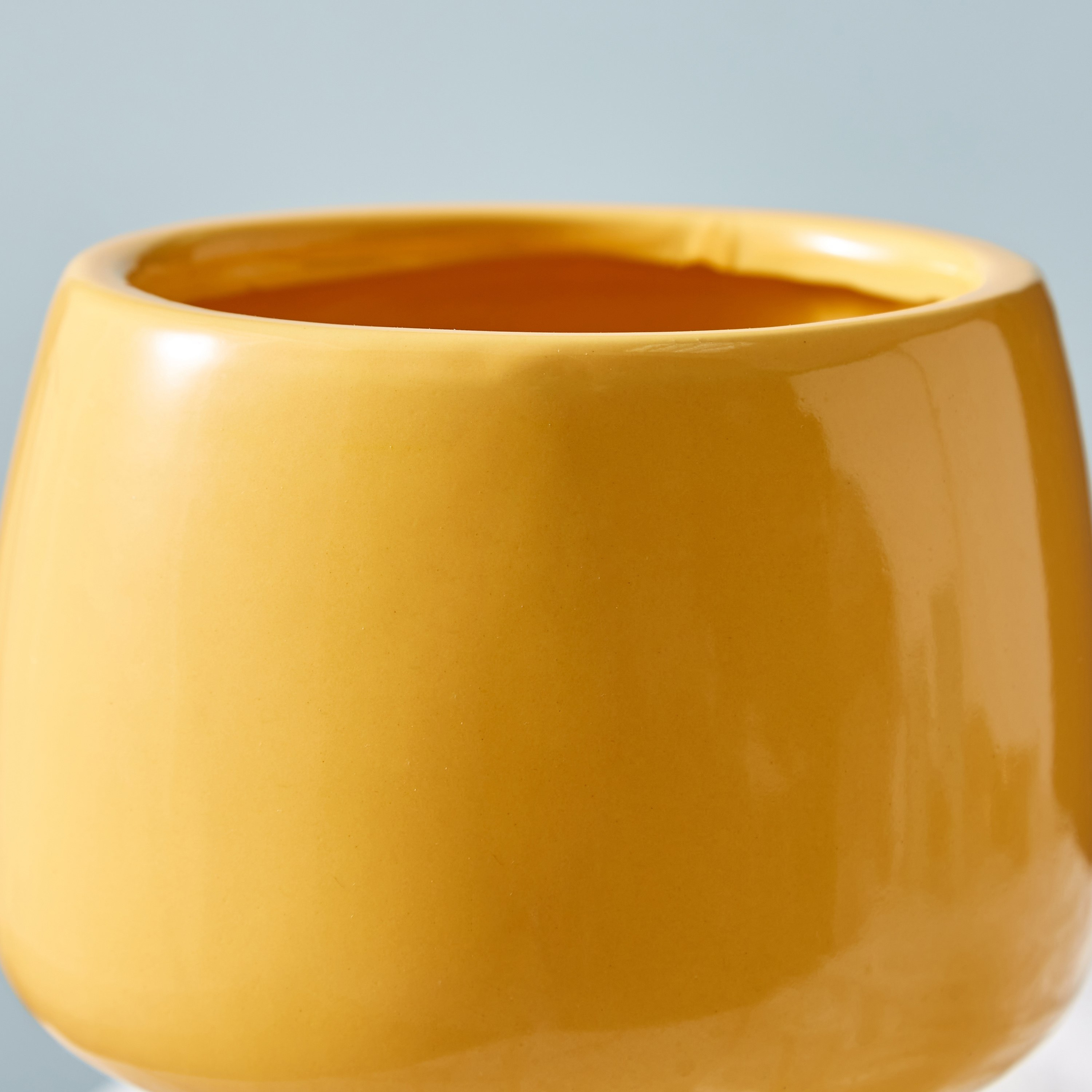 Sansa Ceramic Glass Votive with Stand - 15x15x23 cm-hbxbedroom-decorandaccessories-vases-image-3