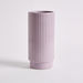 Sansa Tall Ceramic Ribbed Vase with Stand - 12x12x25 cm-Vases-thumbnailMobile-4