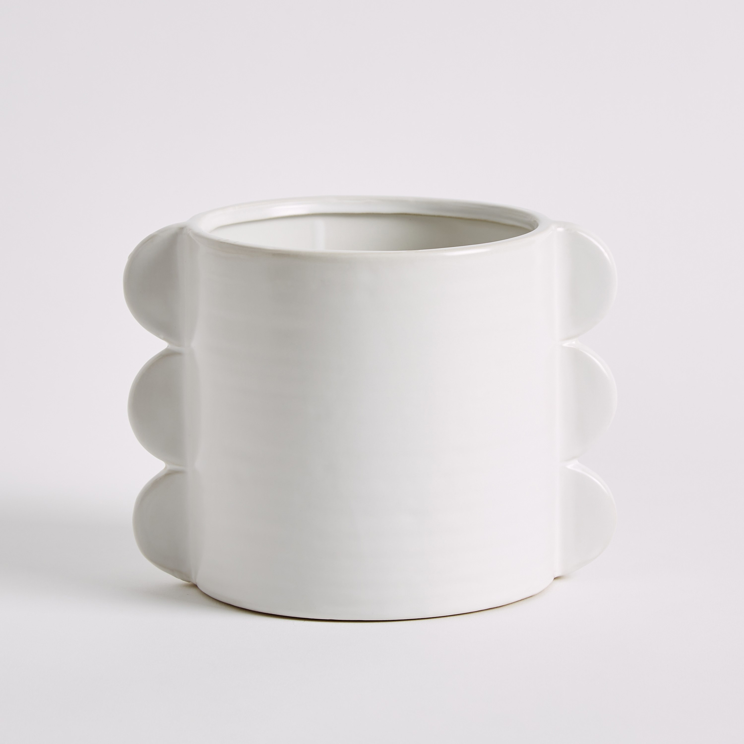 Sansa Sphere In Cylinder Tall Ceramic Vase - 19x14.5x14.5 cm-hbxbedroom-decorandaccessories-vases-image-5