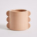 Sansa Sphere In Cylinder Small Ceramic Vase - 17.5x13.5x13.5 cm-Vases-thumbnail-4