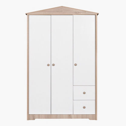 My House 3-Door Wardrobe with 2 Drawers