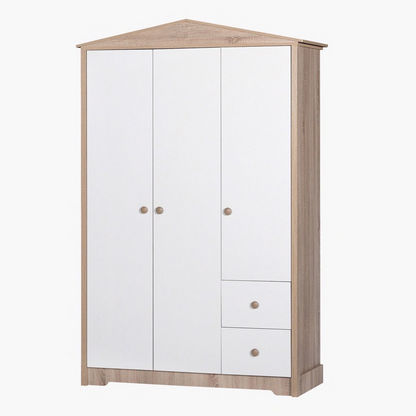 My House 3-Door Wardrobe with 2 Drawers