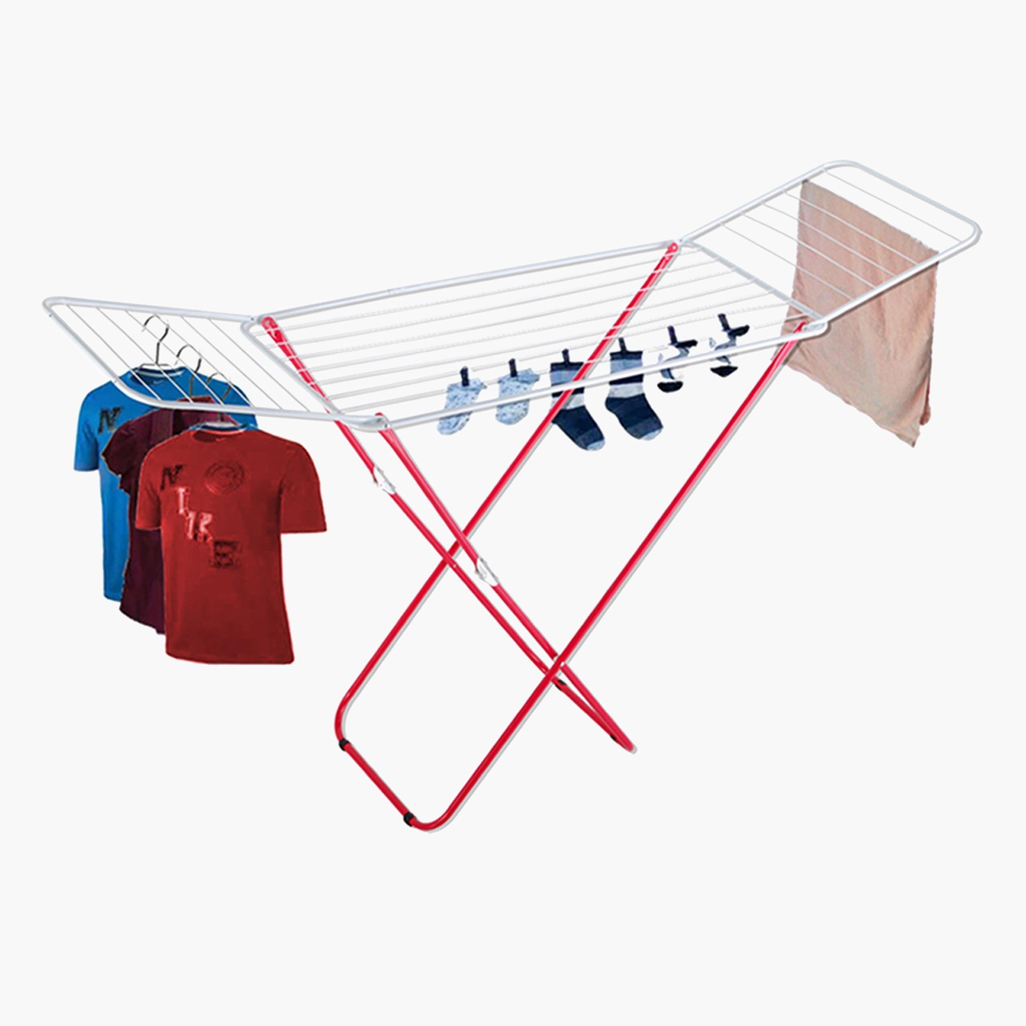 مجفف ملابس معدن من أميتي - 180x50x105 سم-hbxhomeware-bathandlaundry-clothesdryingracks-image-1