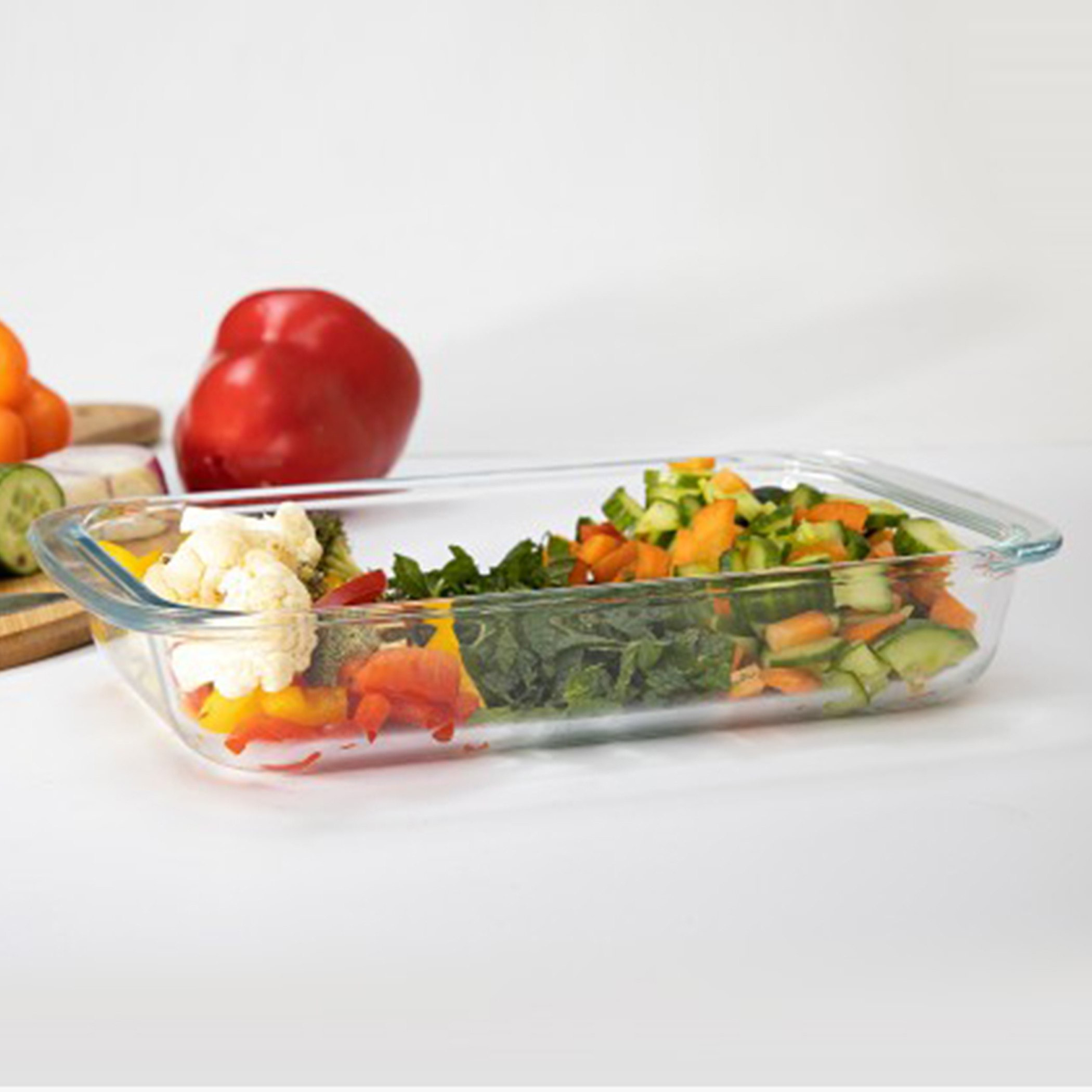 طقم أواني خبز مستطيلة بمقابض قطعتين من أكورد-hbxkitchen-bakeware-image-1