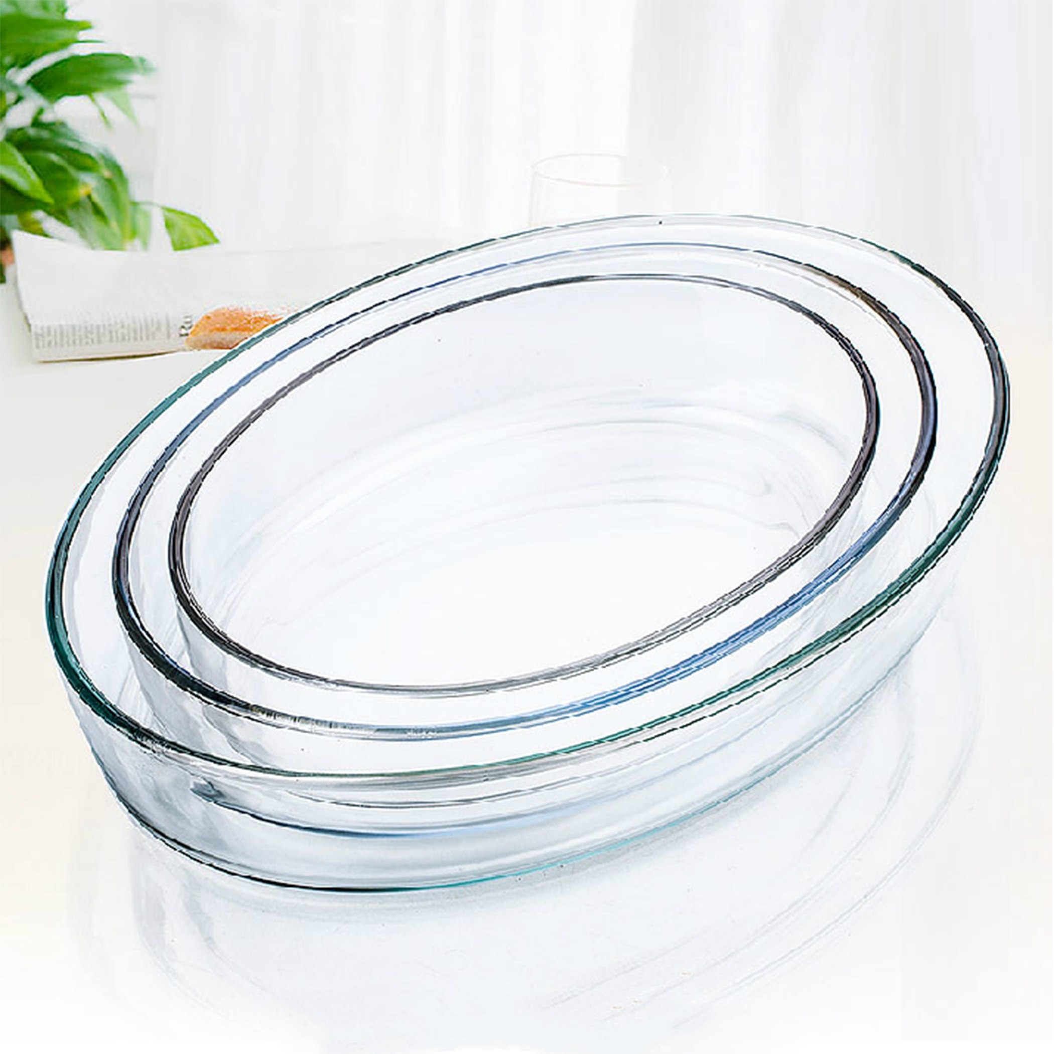 Oval baking dish sale