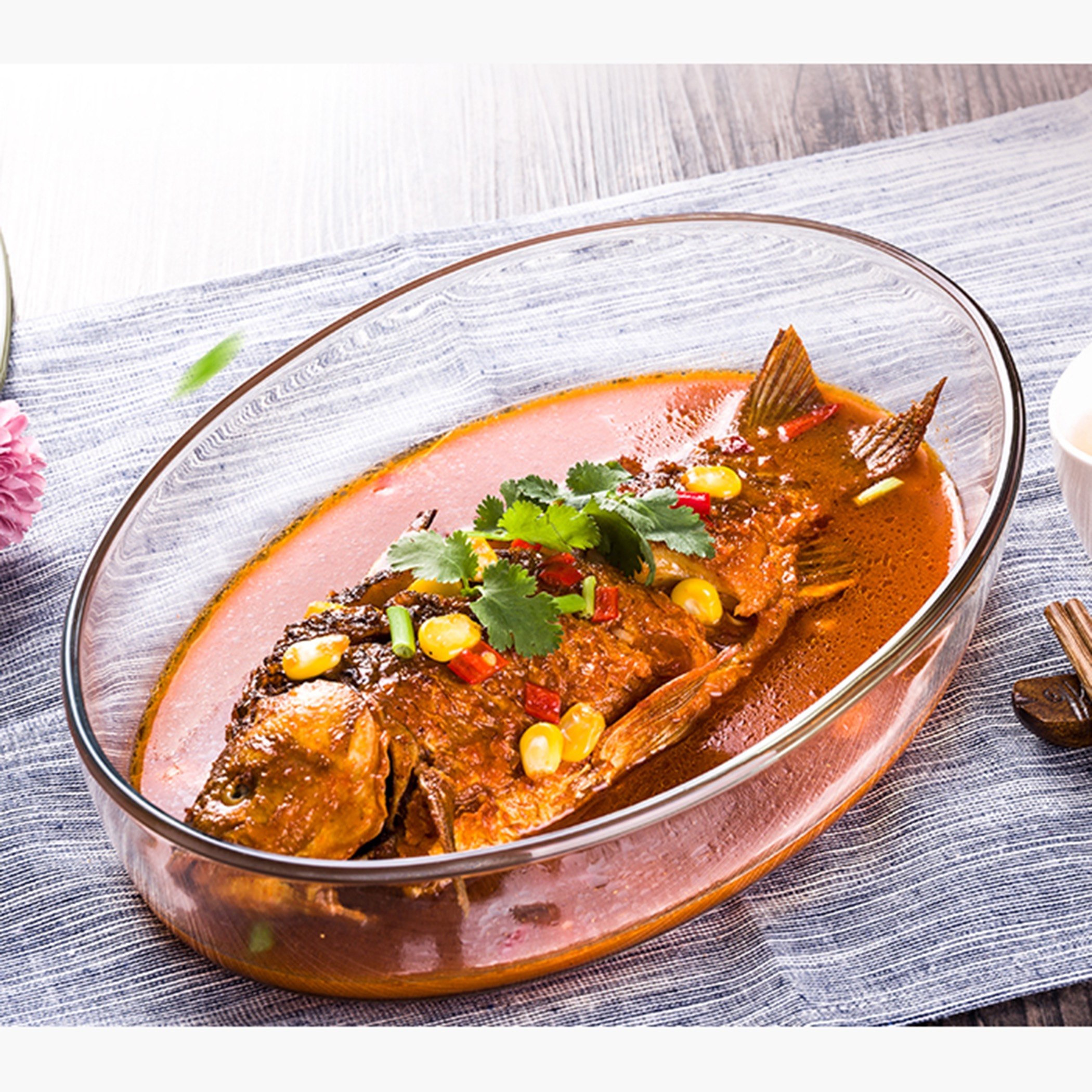 طقم أواني خبز بيضاوي 3 قطع من أكورد-hbxkitchen-bakeware-image-3