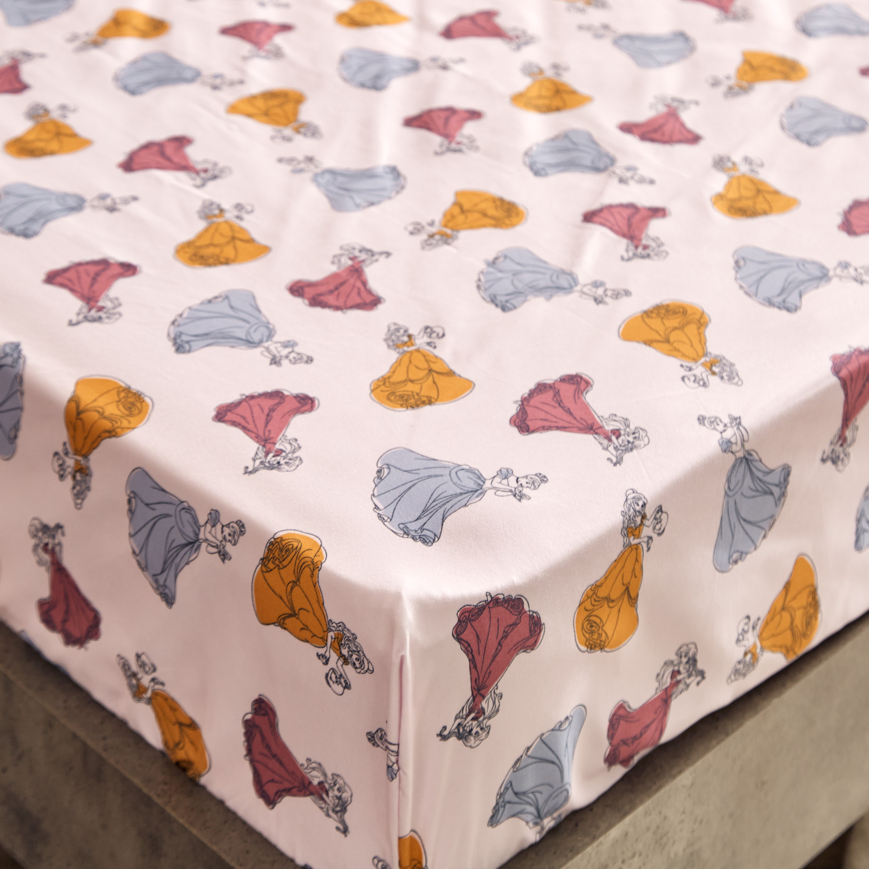 Princess 2-Piece Twin Fitted Sheet Set - 120x200+25 cm-hbxhomeware-hbxkidsandyouth-image-3