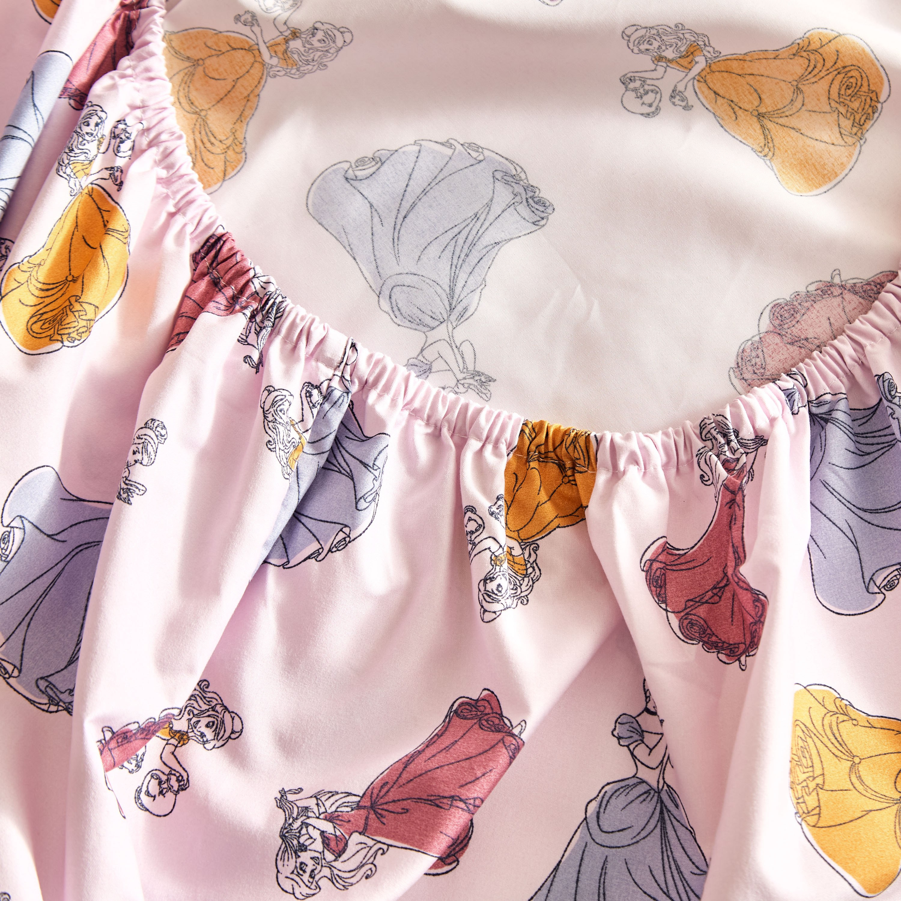 Princess 2-Piece Twin Fitted Sheet Set - 120x200+25 cm-hbxhomeware-hbxkidsandyouth-image-4
