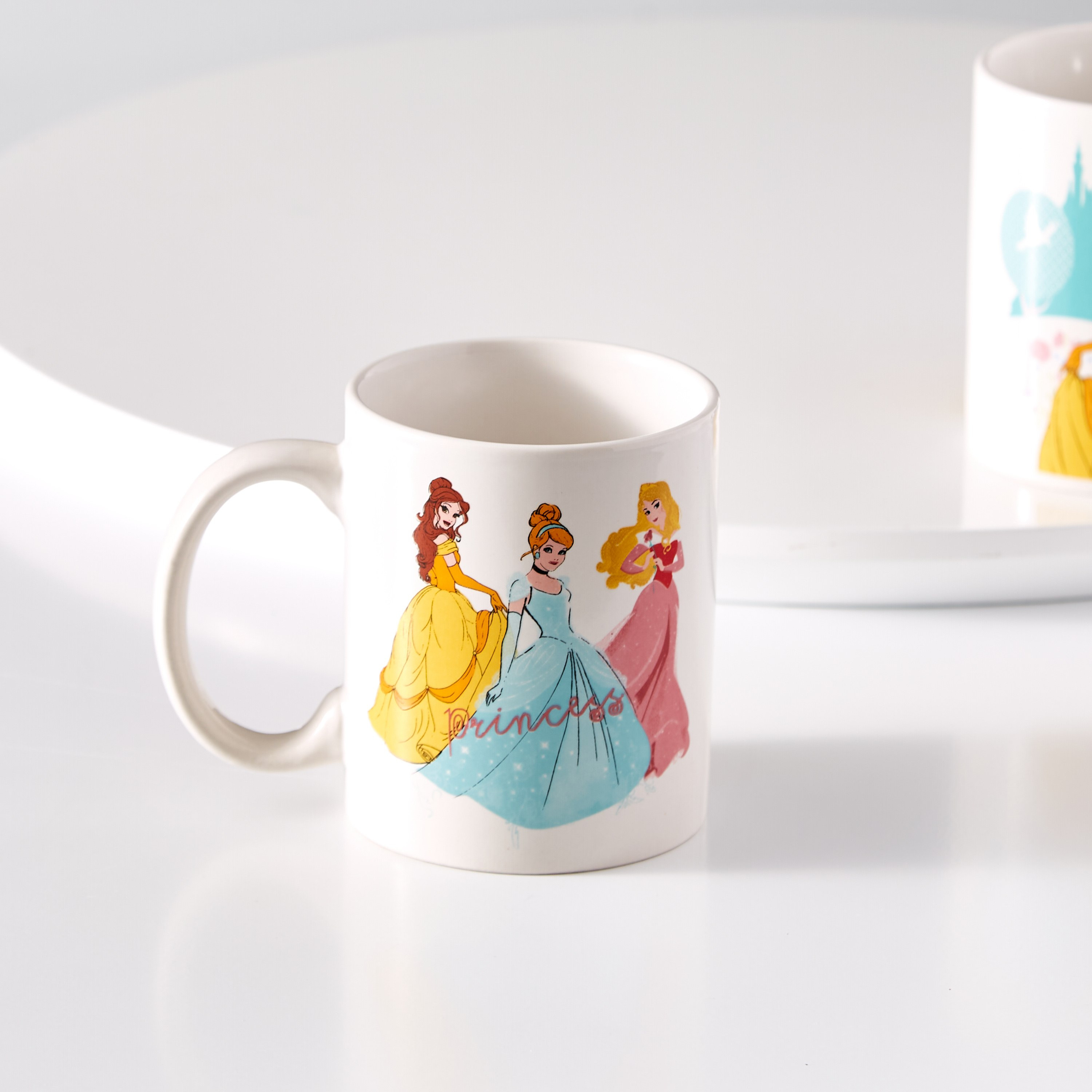 مج سيراميك برينسيس بيل أورورا وسندريلا - 8.0x9.5 سم-hbxhomeware-hbxkidsandyouth-image-1
