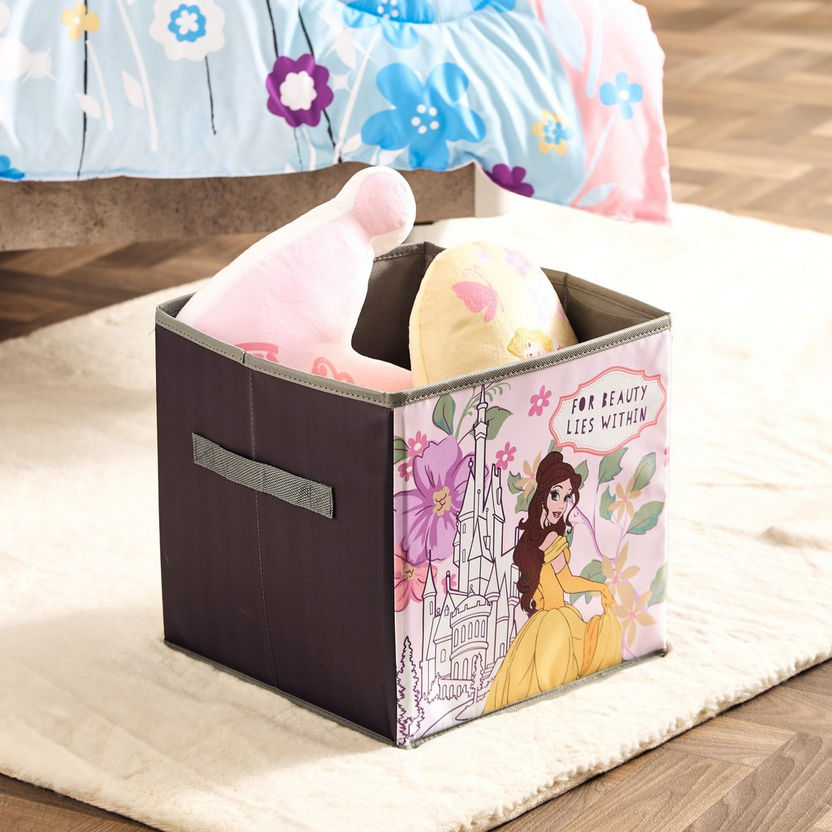 Princess Foldable Storage Box - 26.6x26.6x26.6 cm-Boxes and Baskets-image-2