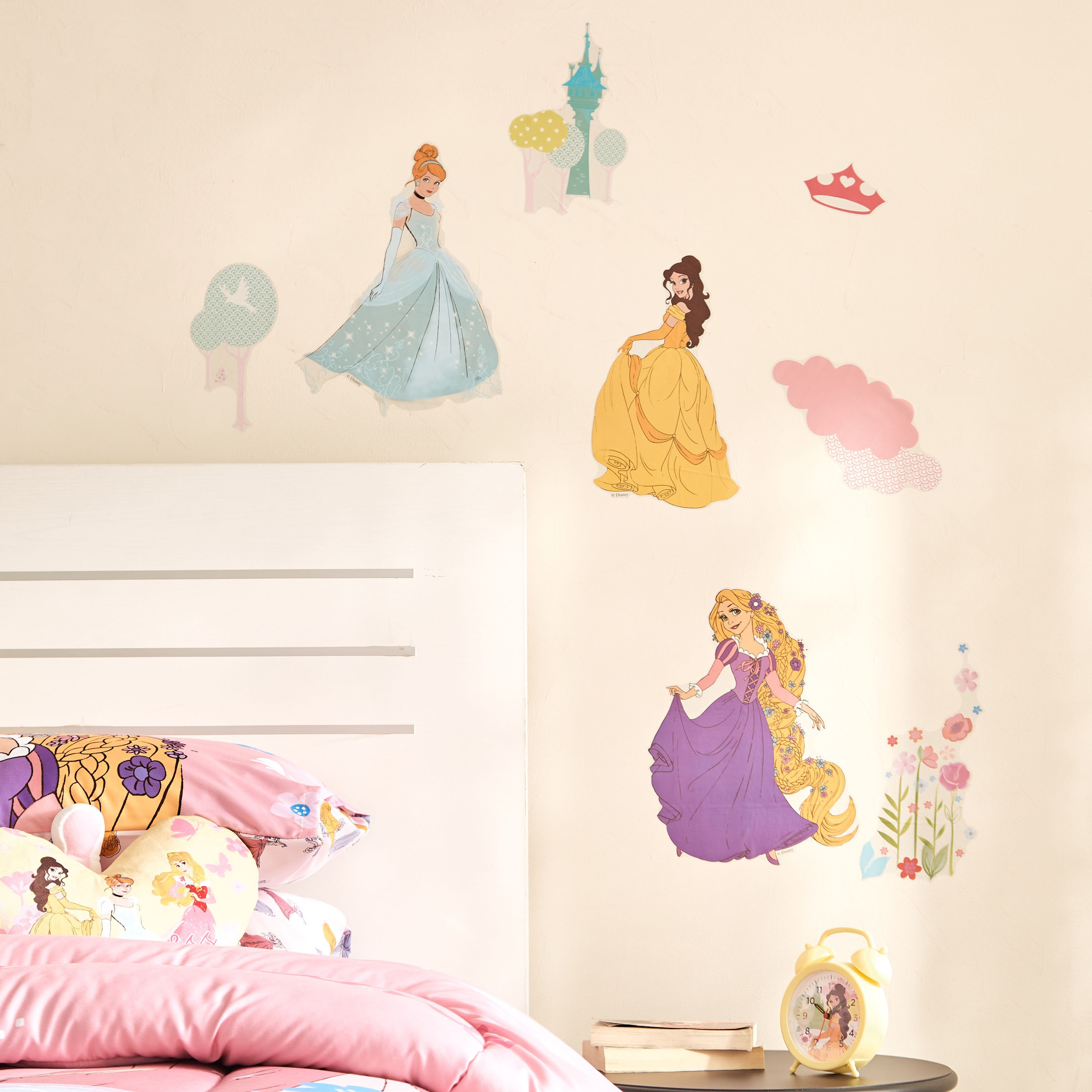 ملصق حائط قابل لإعادة الاستخدام بتصميم أميرة - 60x90 سم-hbxhomeware-hbxkidsandyouth-image-3