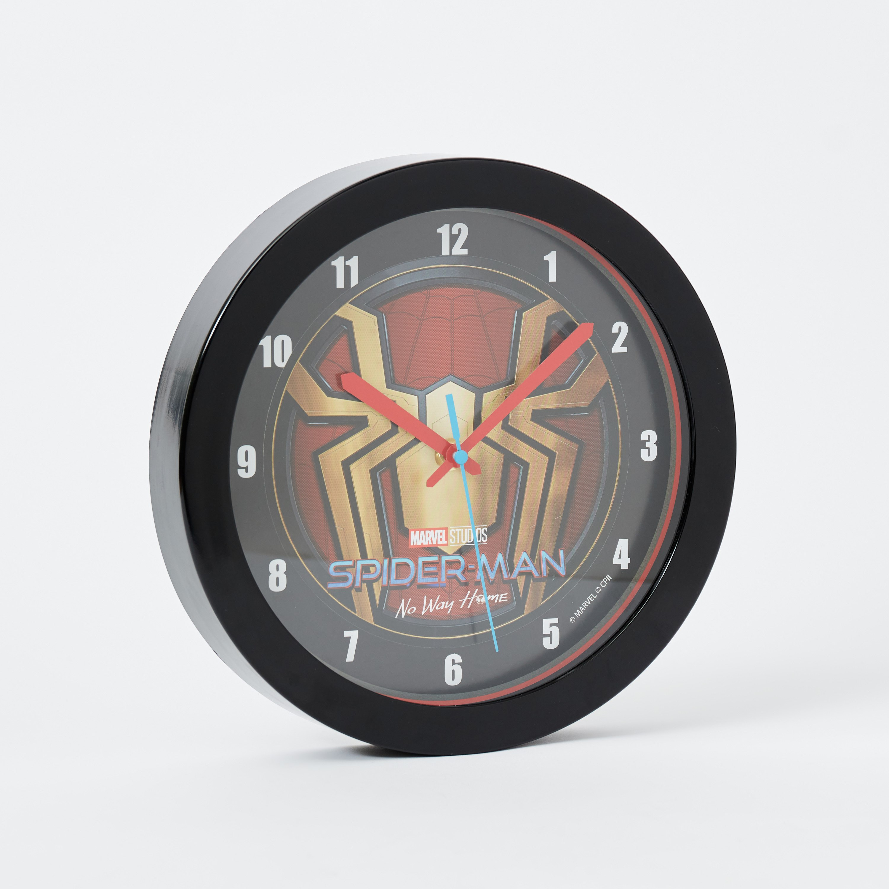 ساعة حائط بتصميم سبايدرمان - 24.5x24.5 سم-hbxhomeware-hbxkidsandyouth-image-5