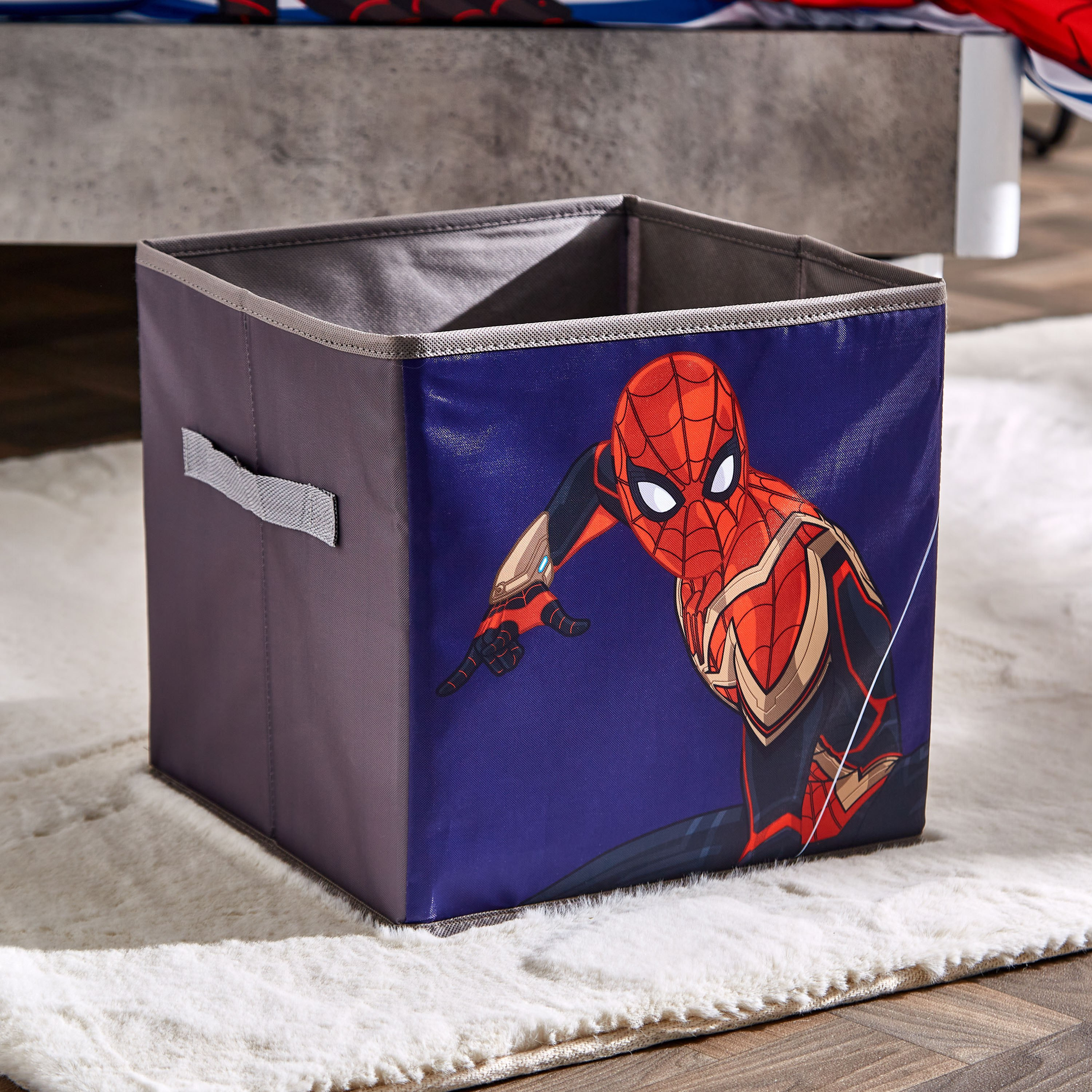 Spiderman storage sale and toy box