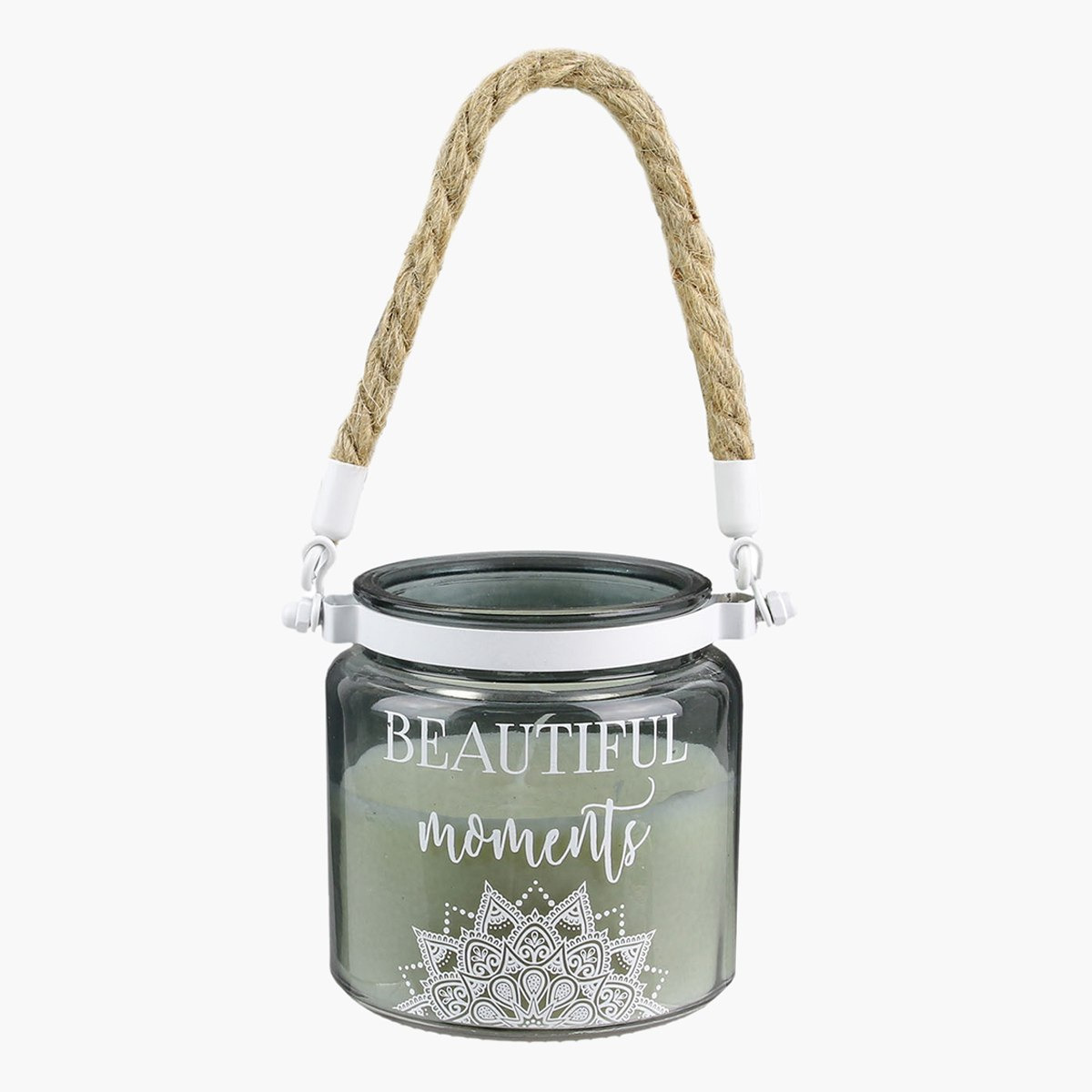 Amore Beautiful Moments Glass Candle with Handle - 10x12.3 cm-hbxhomeware-hbxdecorandfurnishings-image-1