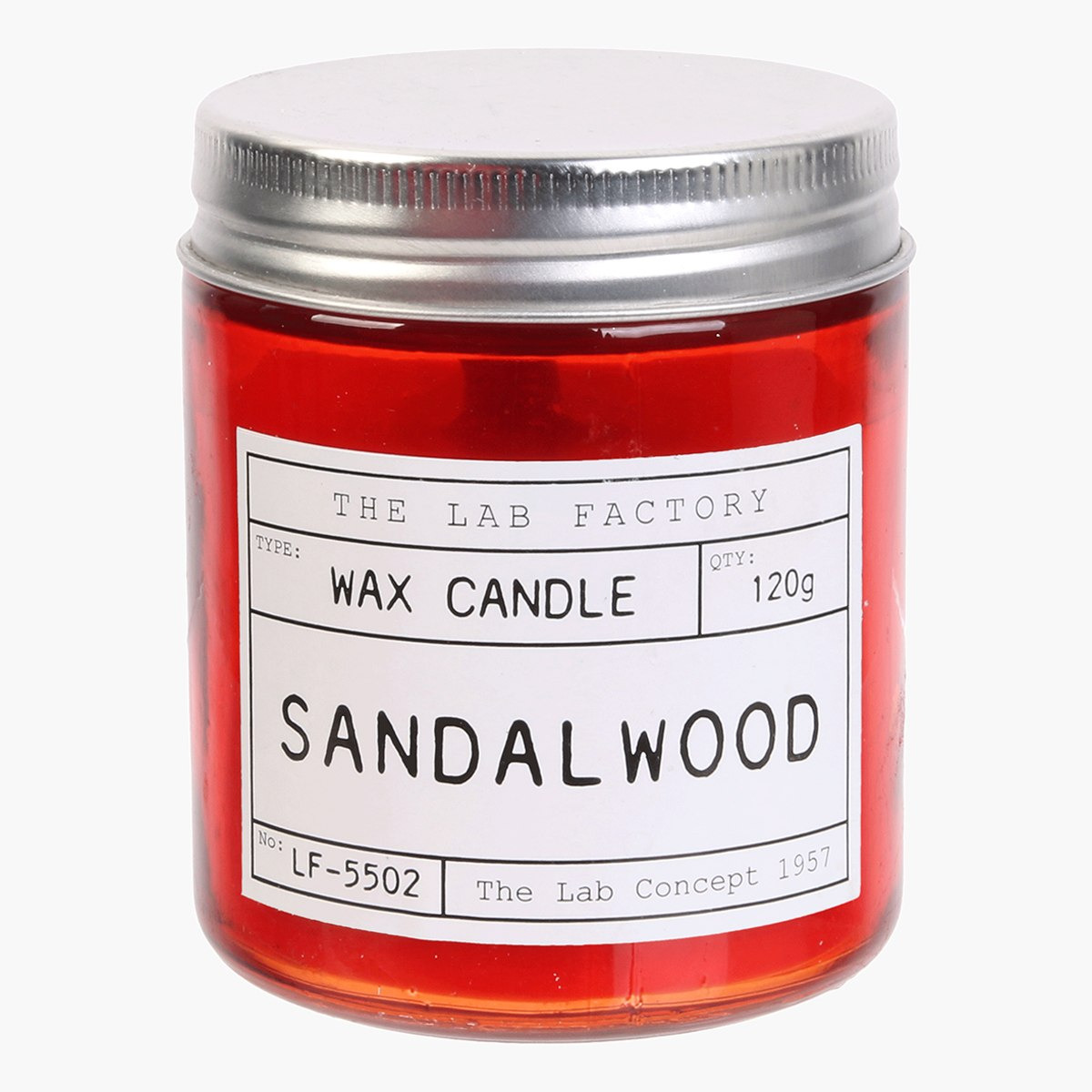 Amore Lab Sandalwood Candle with Metal Lid - 8.2x6.4 cm-hbxhomeware-hbxdecorandfurnishings-image-1