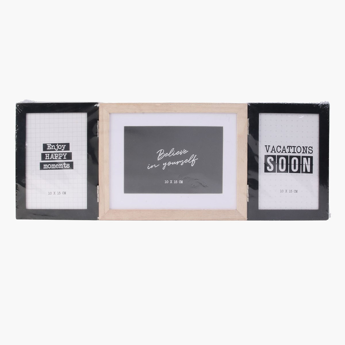 برواز خشبي لـ 3 صور من أموري - 10x15 سم-hbxdiningroom-decorandaccessories-photoframes-image-3
