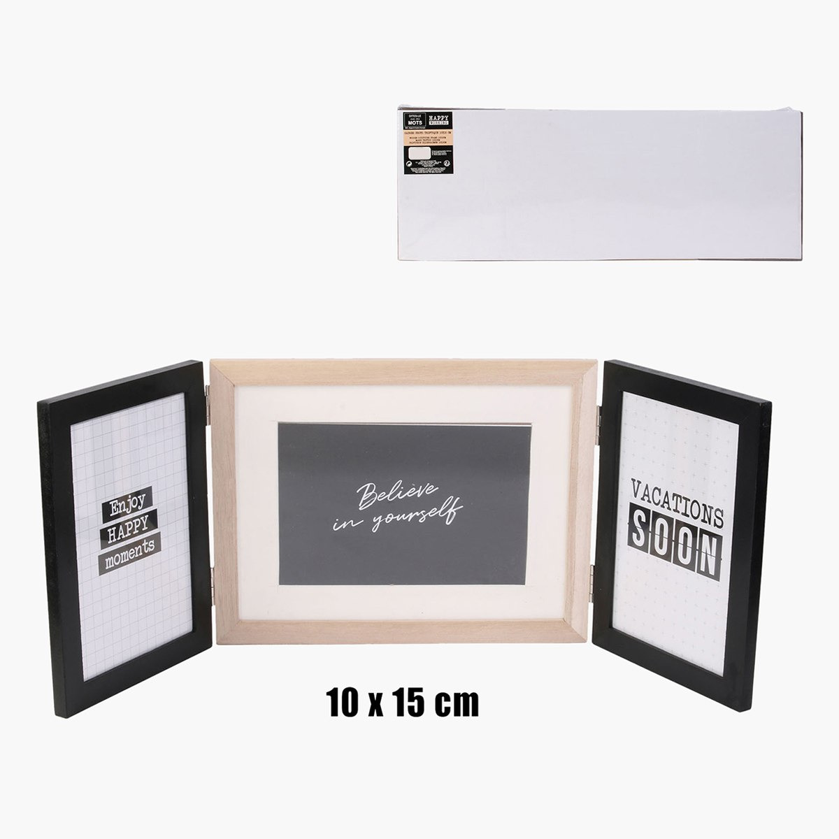 برواز خشبي لـ 3 صور من أموري - 10x15 سم-hbxdiningroom-decorandaccessories-photoframes-image-5