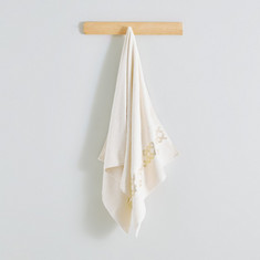 Petra Foil Printed Cotton Towel - 70x140 cms