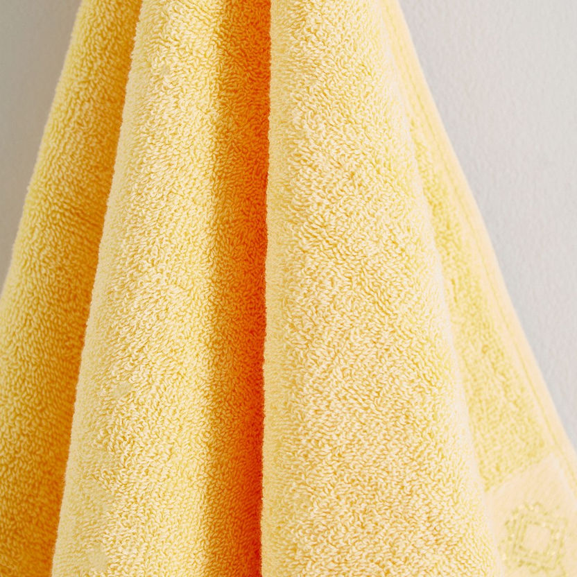 Petra Foil Printed Cotton Towel - 50x90 cm-Bathroom Textiles-image-2