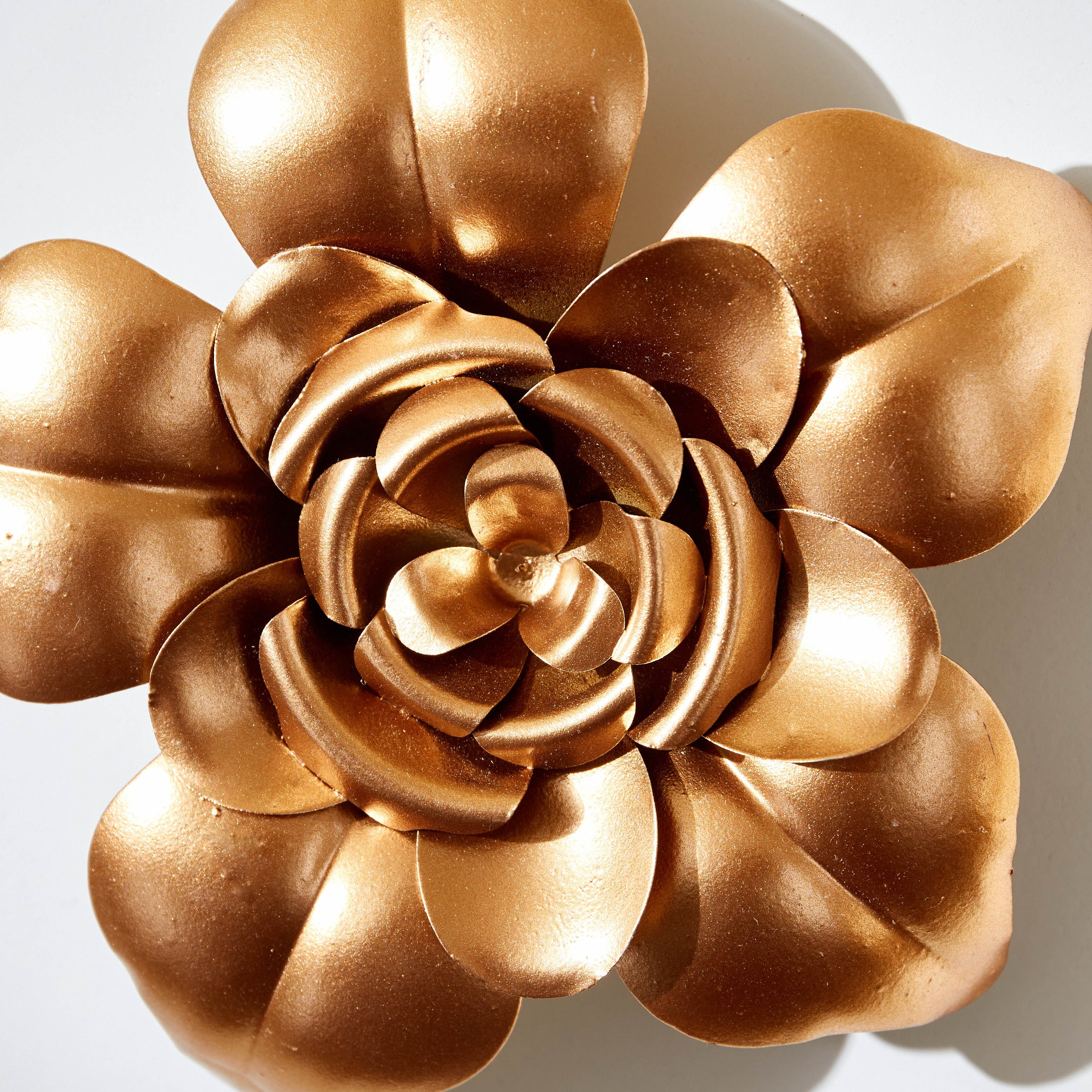 Adora Metal Floral Wall Decor - 24x3x24 cm-hbxlivingroom-walldecor-wallart-image-3