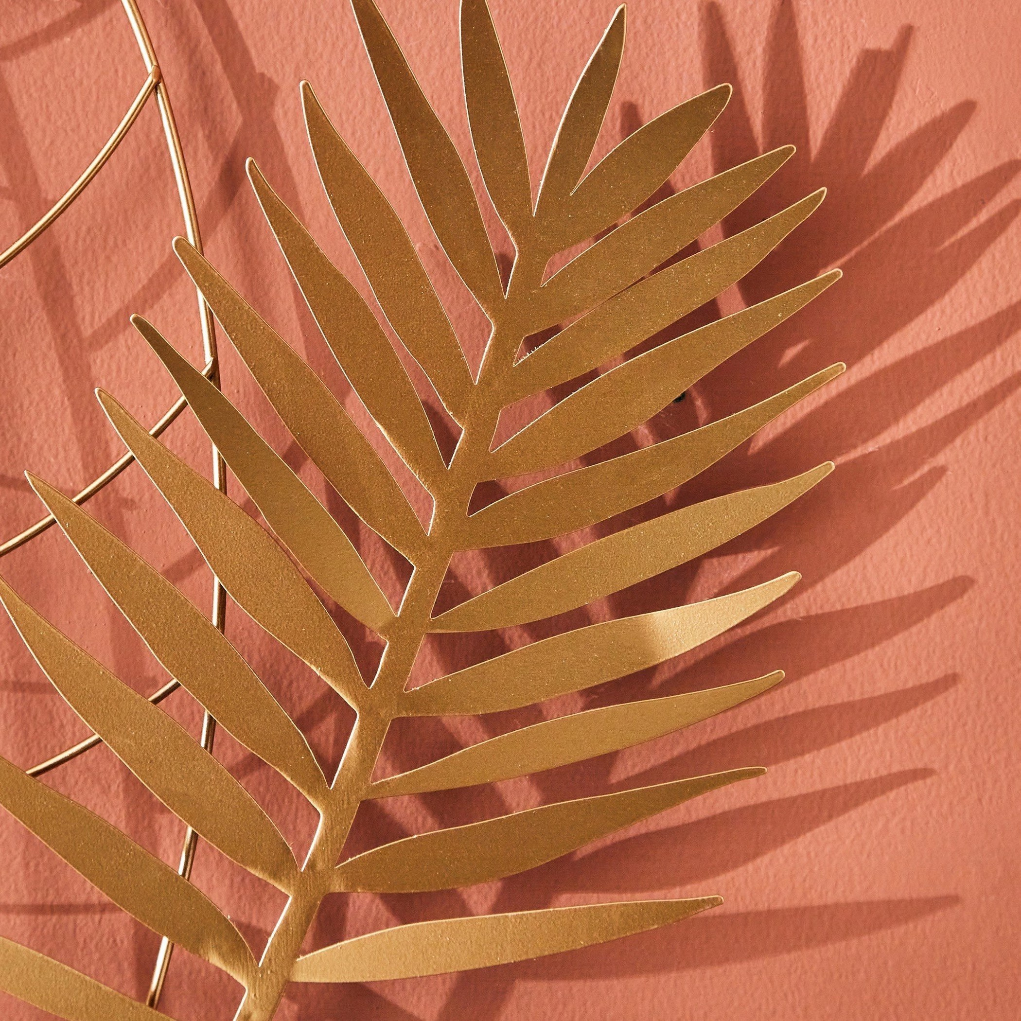 زينة حائط بتصميم ثلاثة أوراق شجر من أدورا - 52x2x67 سم-hbxlivingroom-walldecor-wallart-image-2