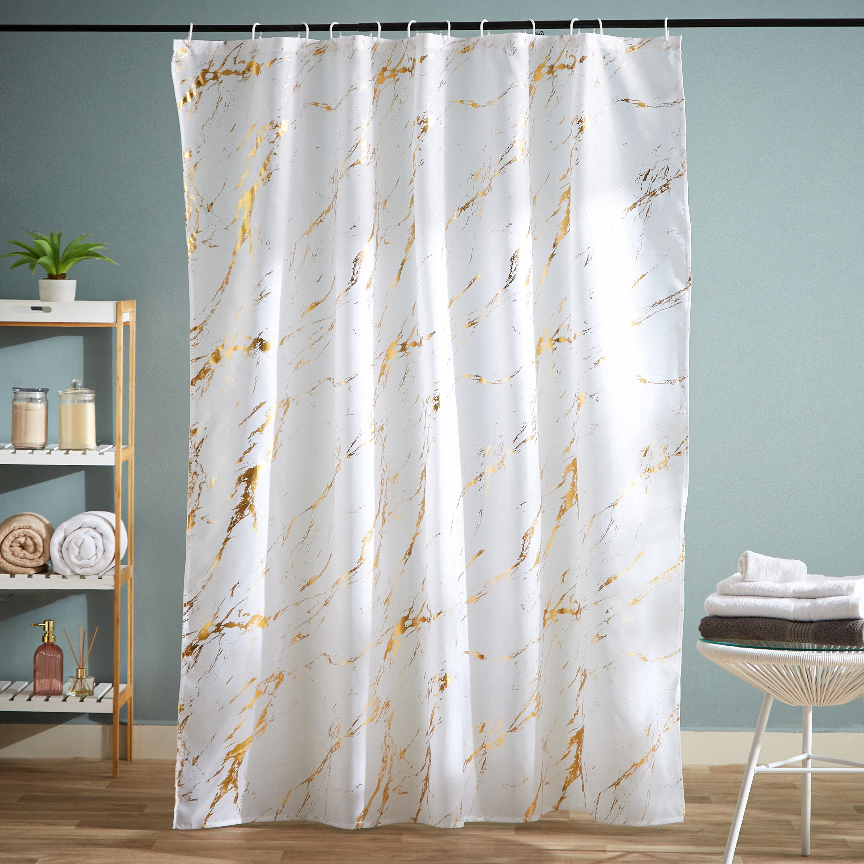 ستارة استحمام من رويال - 180x180 سم-hbxhomeware-hbxbathroom-image-4