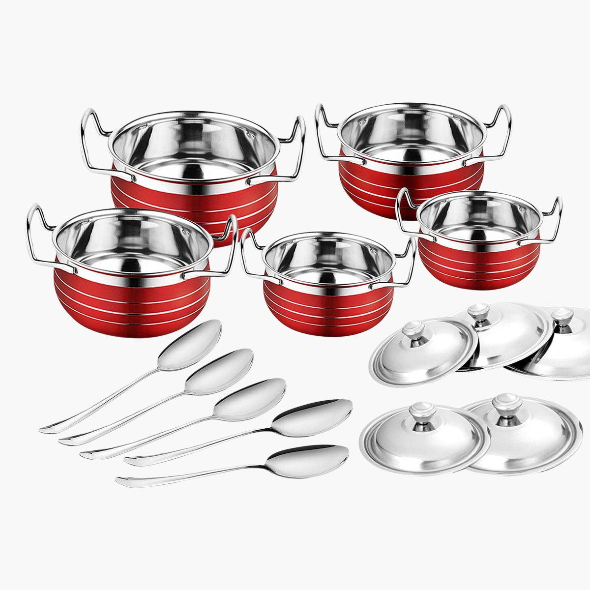 طقم أواني طهي ستانليس ستيل 15 قطعة من بريميا -hbxkitchen-kitchenware-foodpreparation-image-1