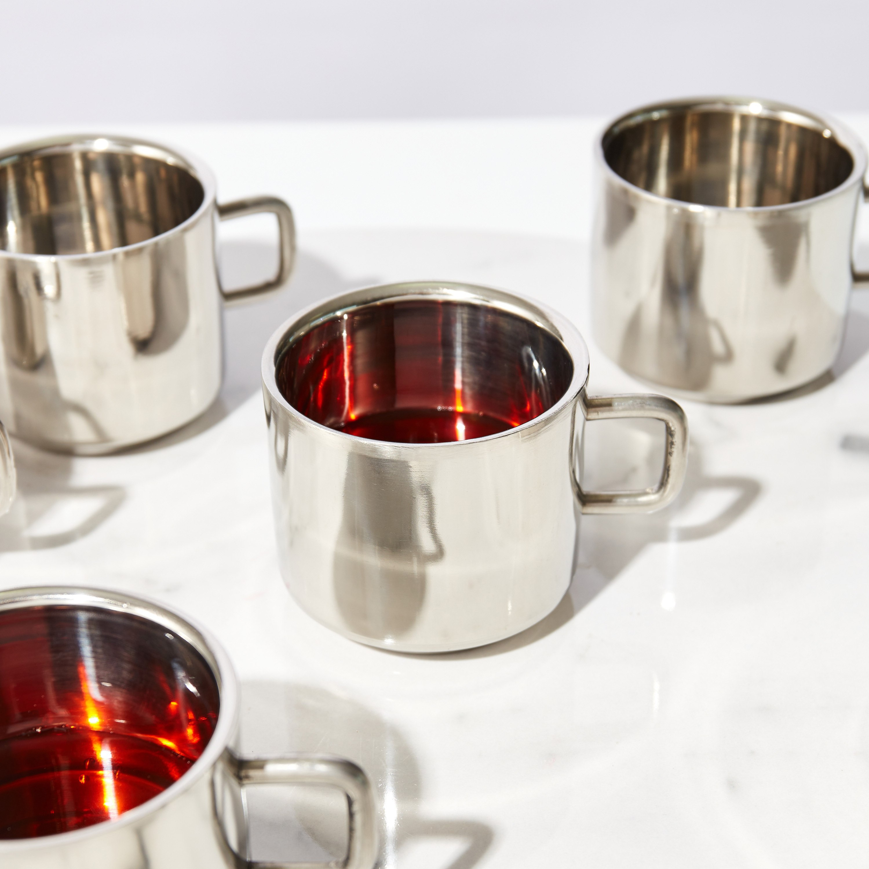 طقم مجات ستانليس ستيل بجدار مزدوج من بريميا - 6 قطع-hbxhomeware-diningandtabletop-coffeeandteasets-image-3