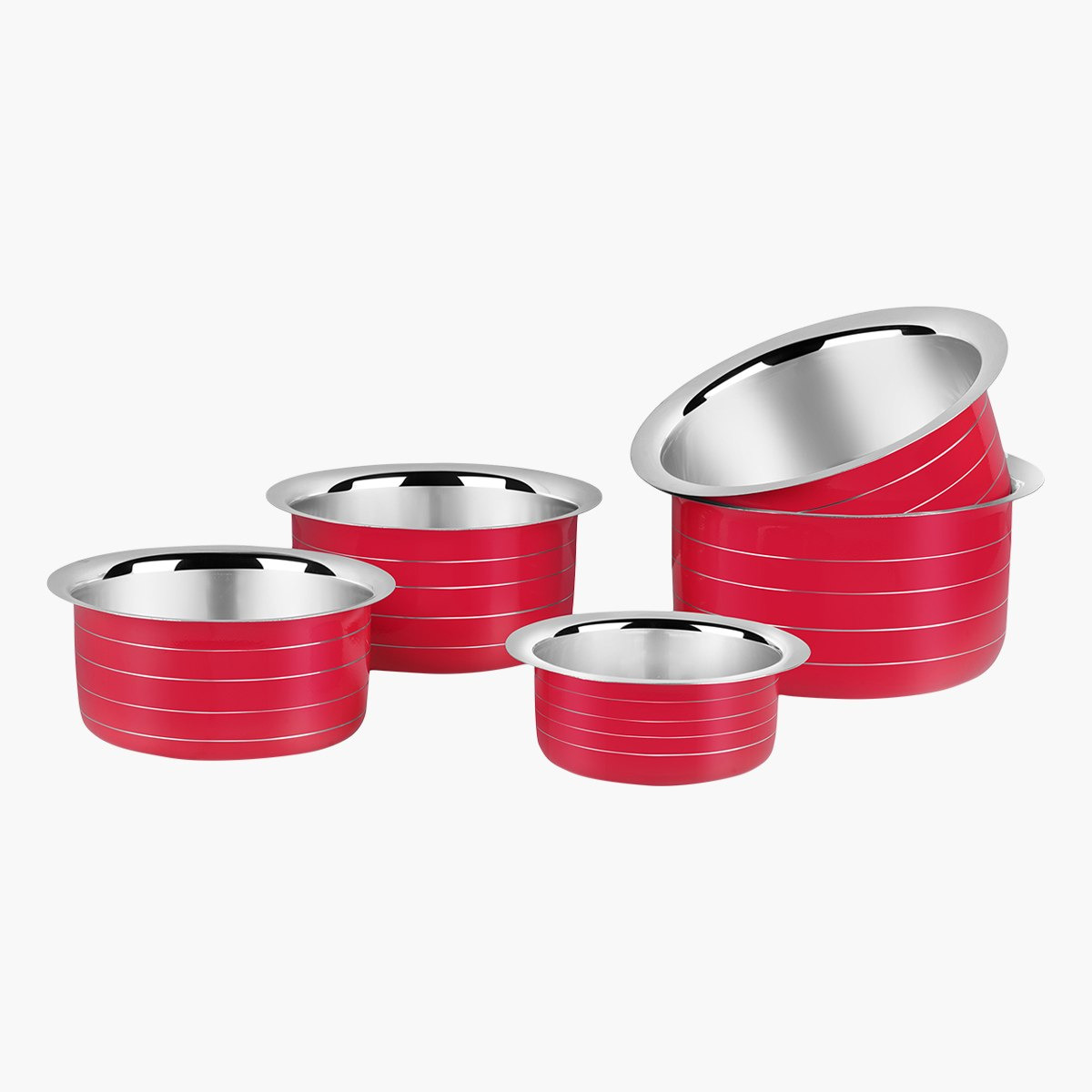 وعاء طهي ستانليس ستيل من بريميا - طقم من 5 قطع-hbxkitchen-kitchenware-foodpreparation-image-3