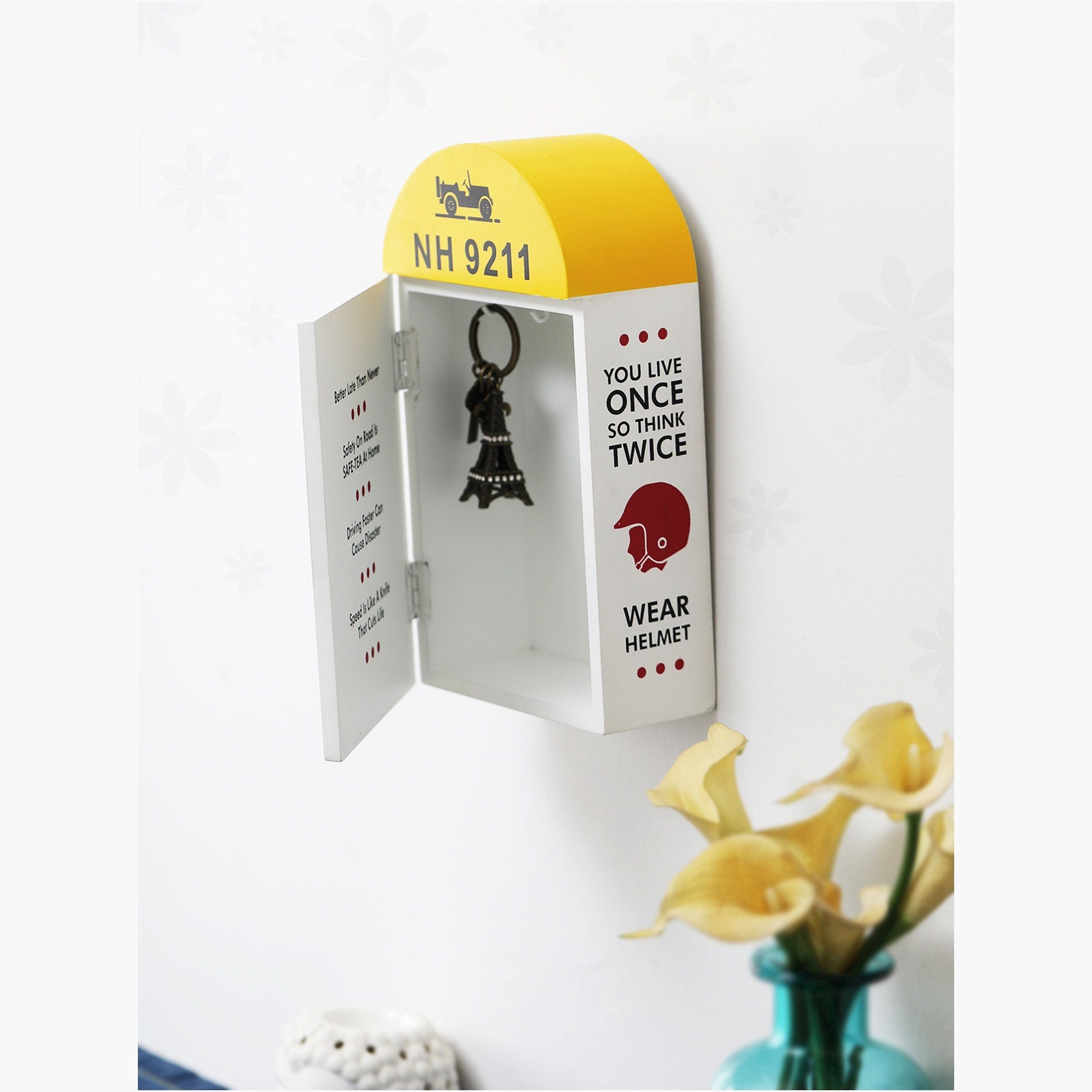 Indie Vibe Milestone Keyholder - 15.9x8.1x26.2 cm-hbxdecorandfurnishings-homeaccessories-novelties-image-1