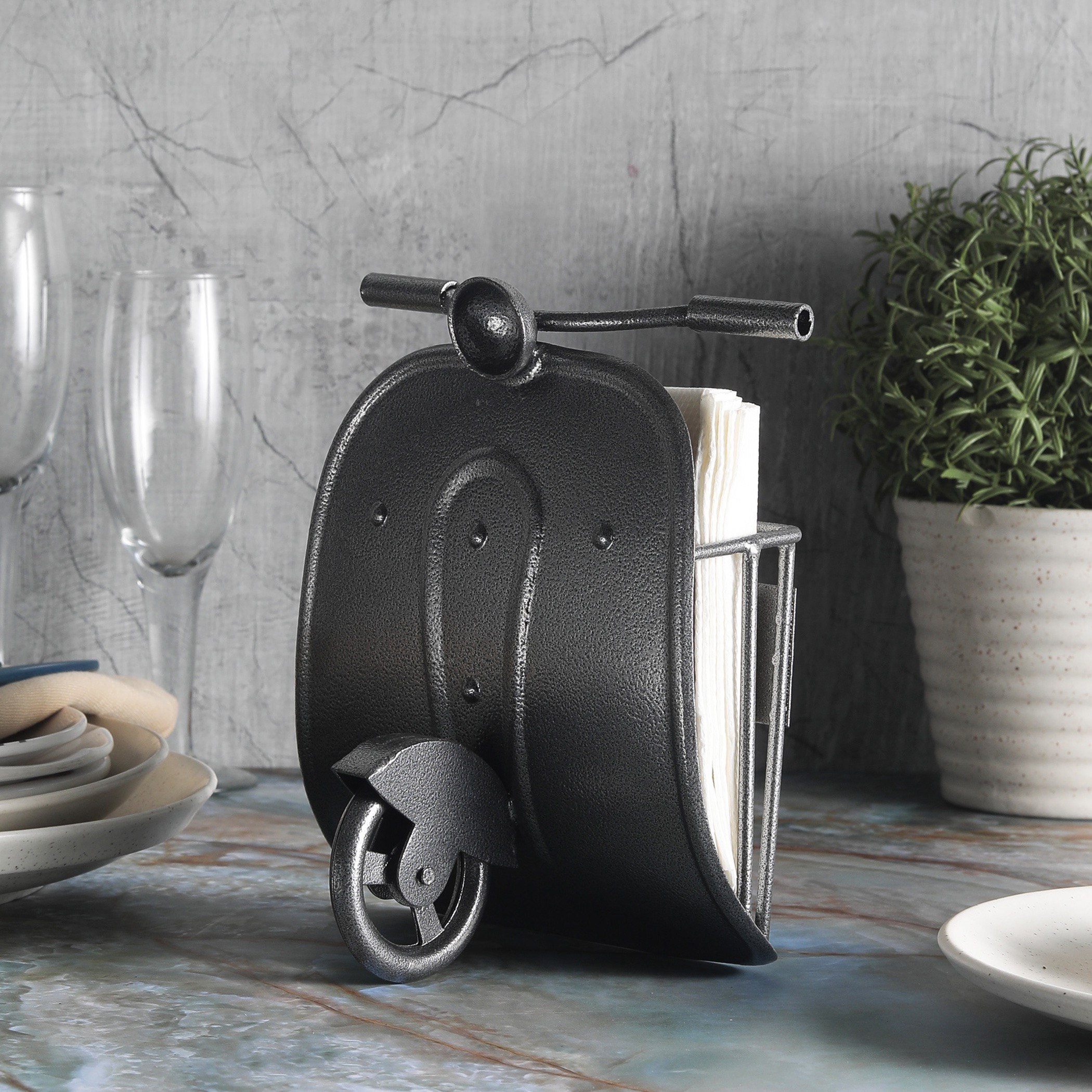 حامل مناديل سكوتر من إندي فايب - 15.3x10.5x18.8 سم-hbxhomeware-hbxkitchen-image-1