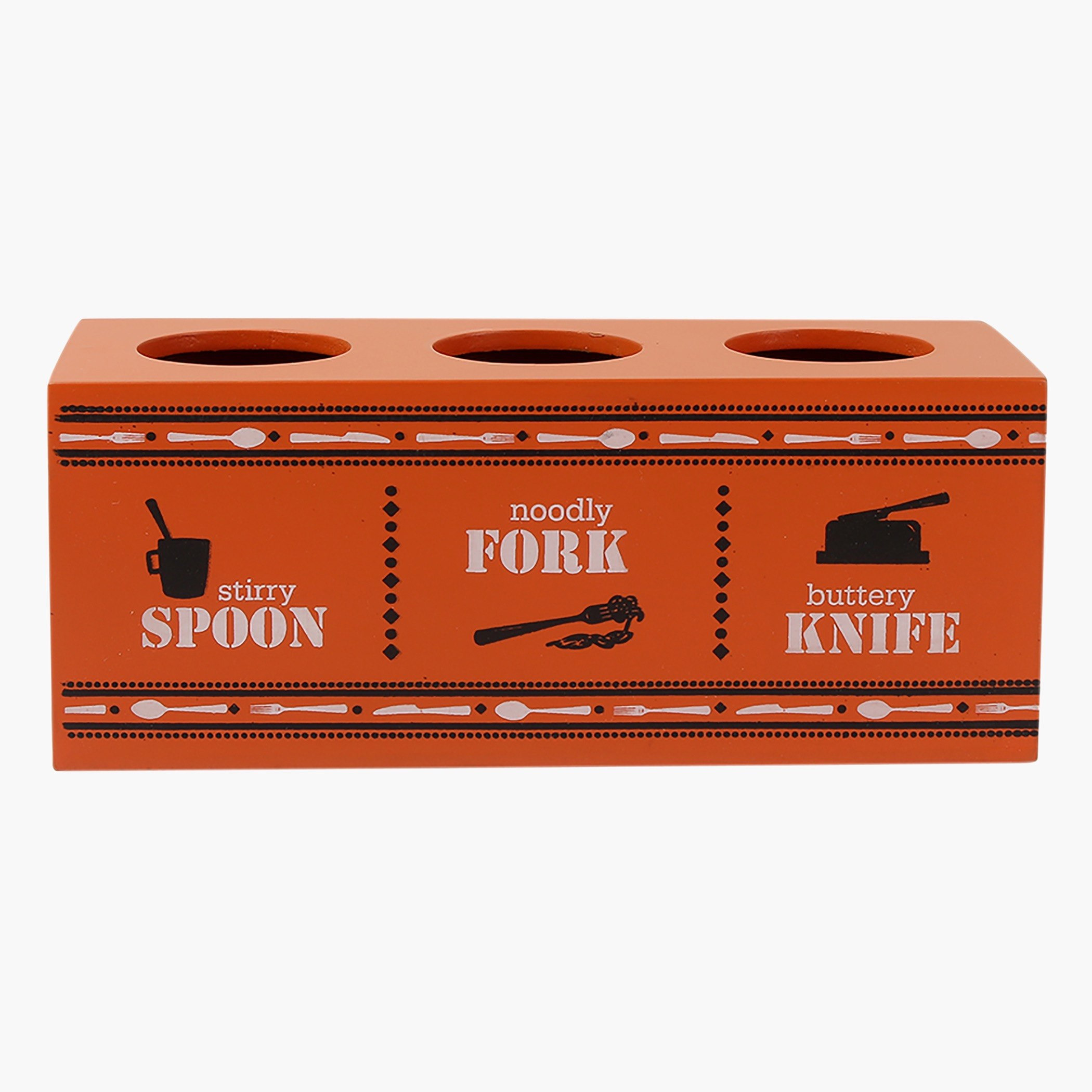 Indie Vibe Cutlery Holder - 21.9x8.9x8.9 cm-hbxhomeware-hbxkitchen-image-2