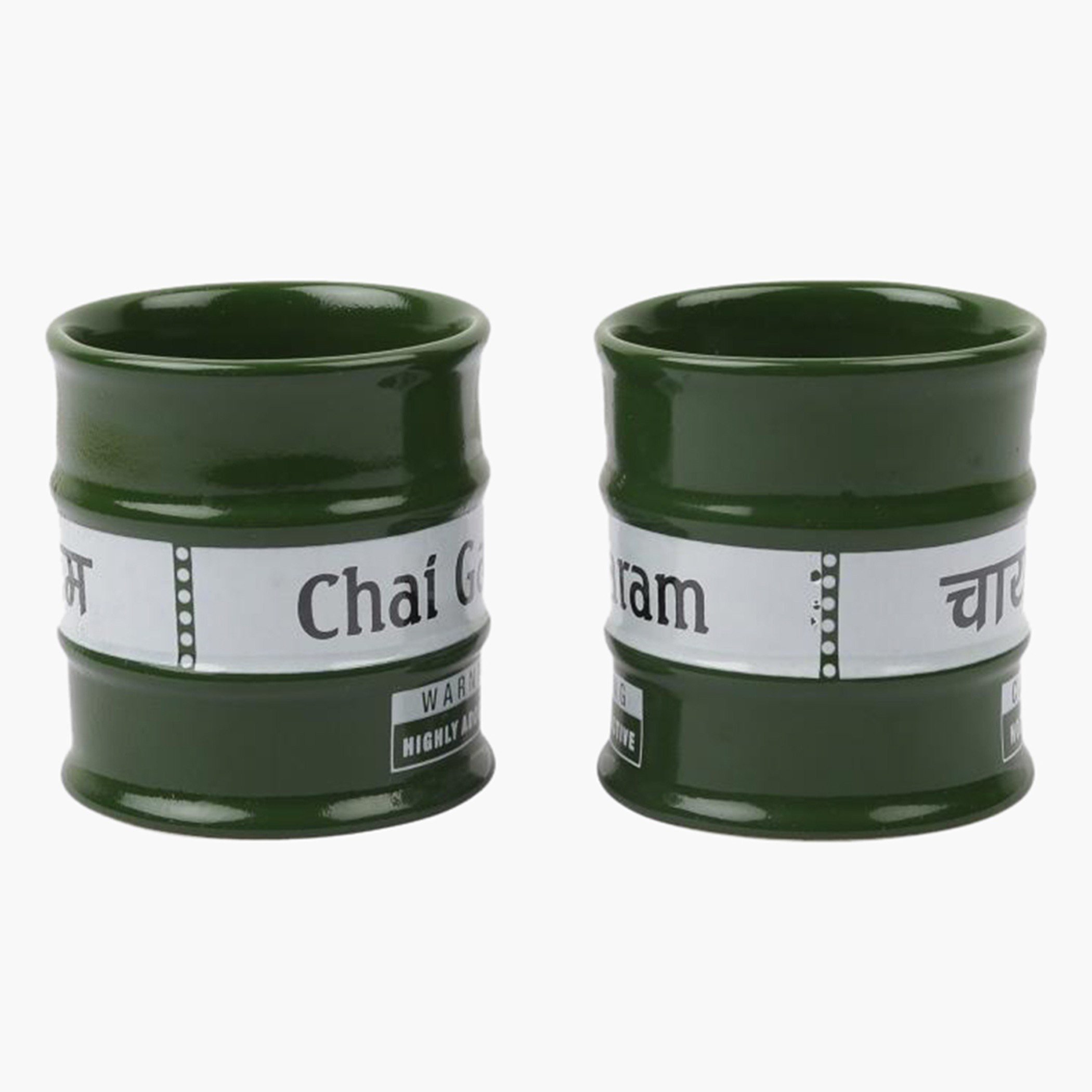 Indie Vibe 2-Piece Barrel Chai Glass Set - 280 ml-hbxhomeware-hbxkitchen-image-3