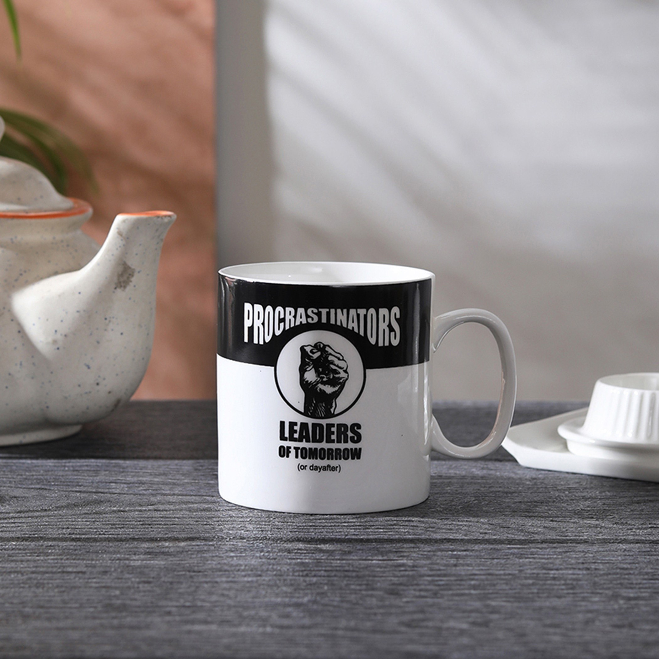 Indie Vibe Procrastinator Coffee Mug - 300 ml-hbxhomeware-hbxkitchen-image-1