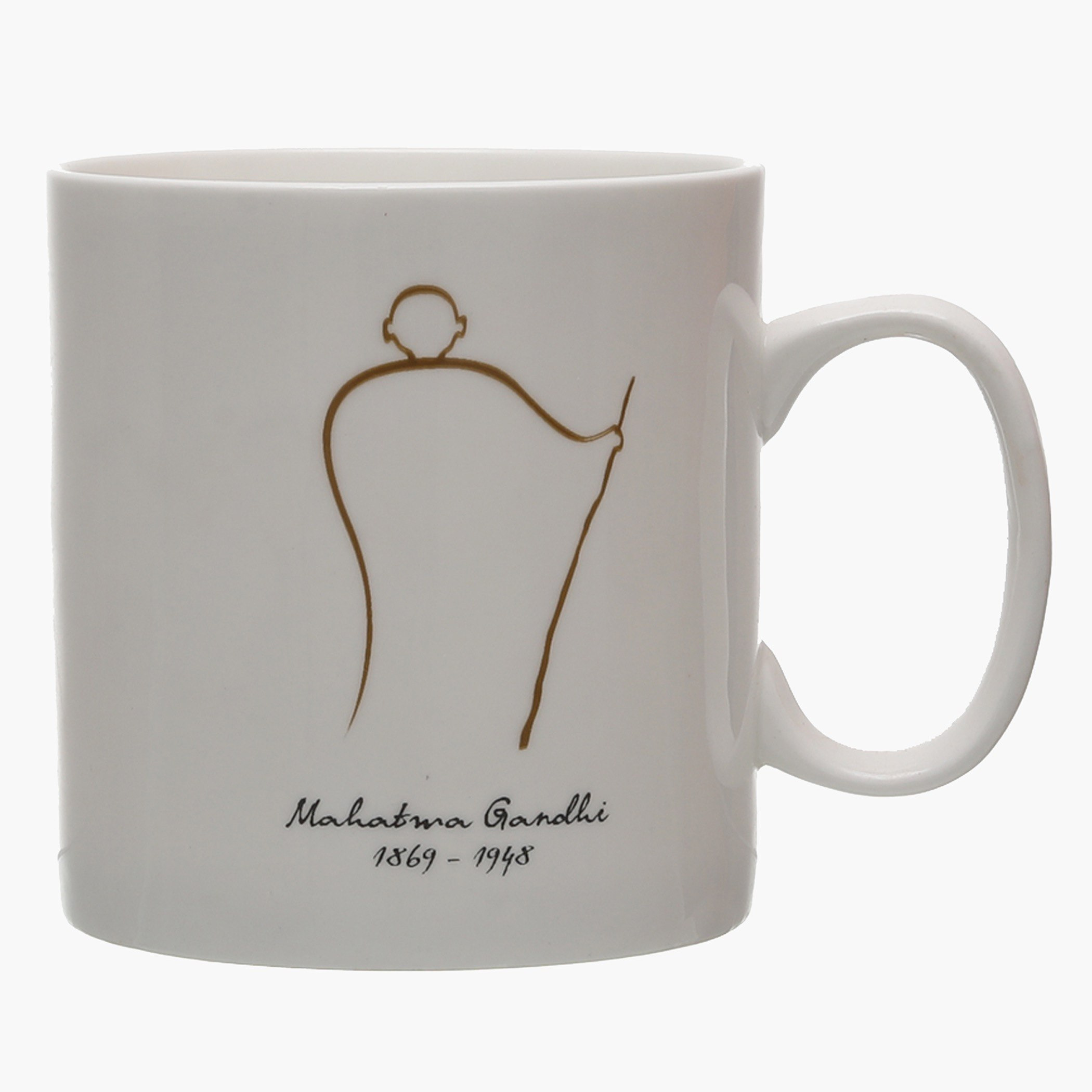 Indie Vibe Gandhi Coffee Mug - 300 ml-hbxhomeware-hbxkitchen-image-3