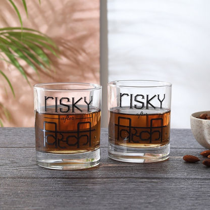 Indie Vibe Riskey After Whiskey 2-Piece Tumbler Set - 300ml