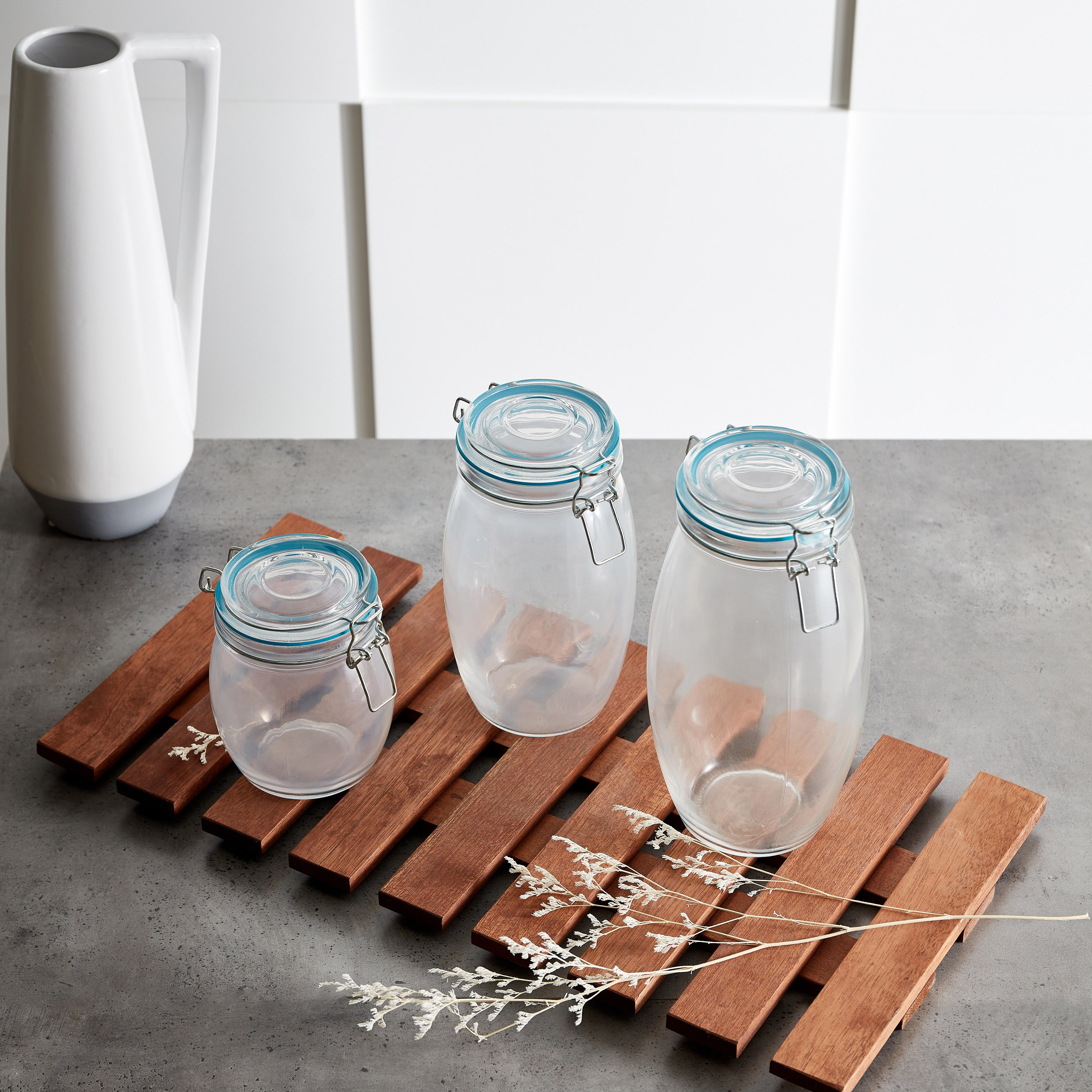 طقم برطمانات زجاجية 3 قطع بأغطية من أكورد-hbxhomeware-hbxkitchen-image-6