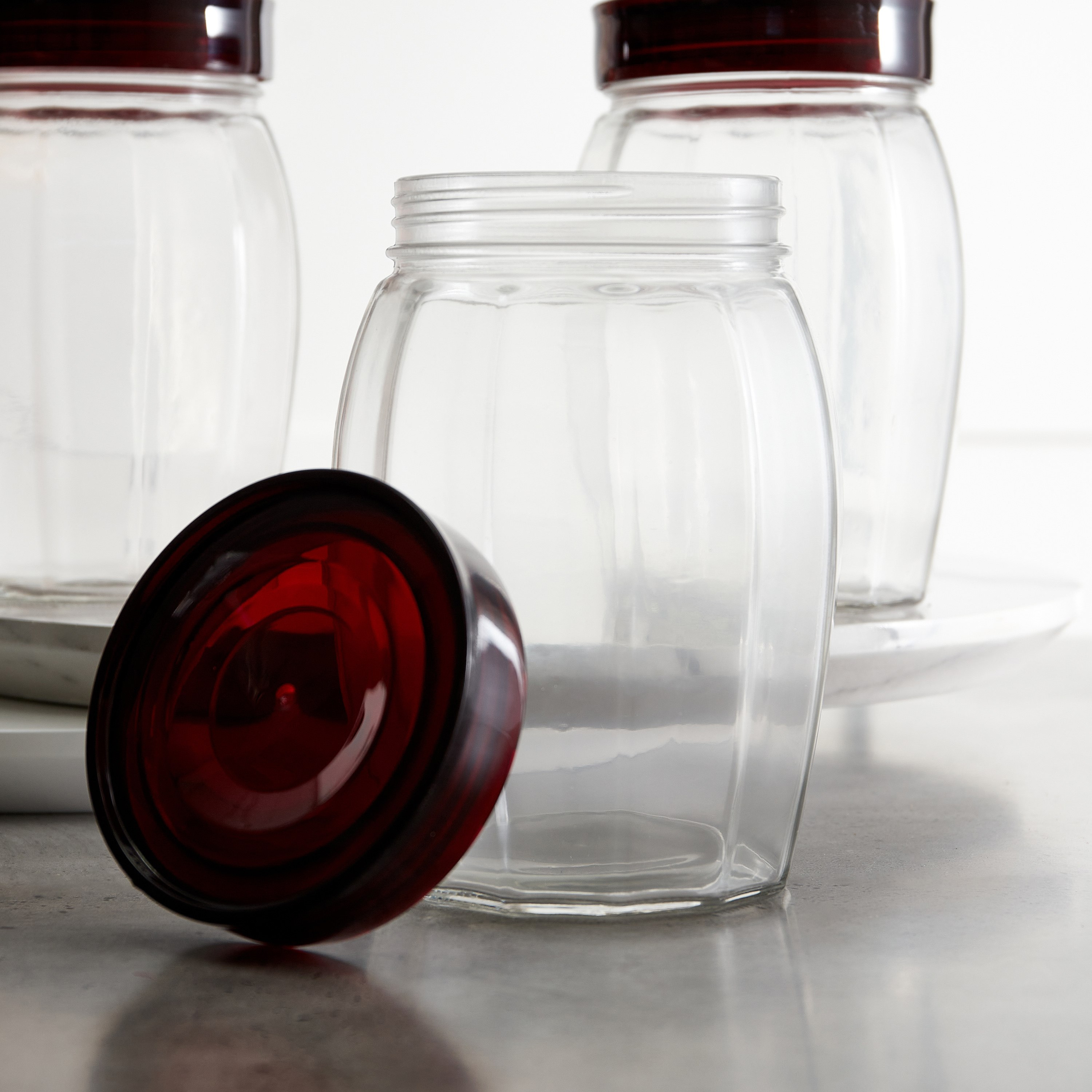 طقم حاويات زجاجية 3 قطع بأغطية من أكورد ويندسيرا-hbxhomeware-hbxkitchen-image-3