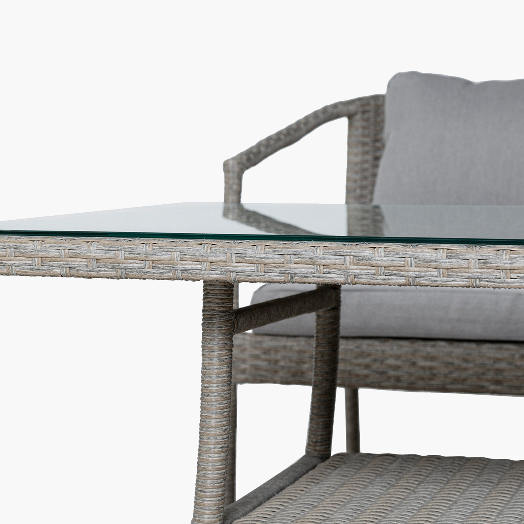 طقم كنبة موسّدة 2+1+1 مقاعد للجلسات الخارجية مع طاولة قهوة من أرلي-hbxfurniture-sofasandarmchairs-sofasets-image-4