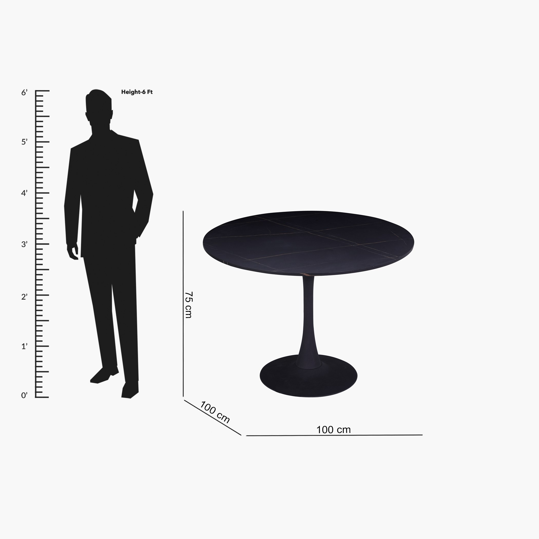 Elvis 4-Seater Round Dining Table-hbxfurniture-diningtablesandsets-diningtables-fourseater-image-4