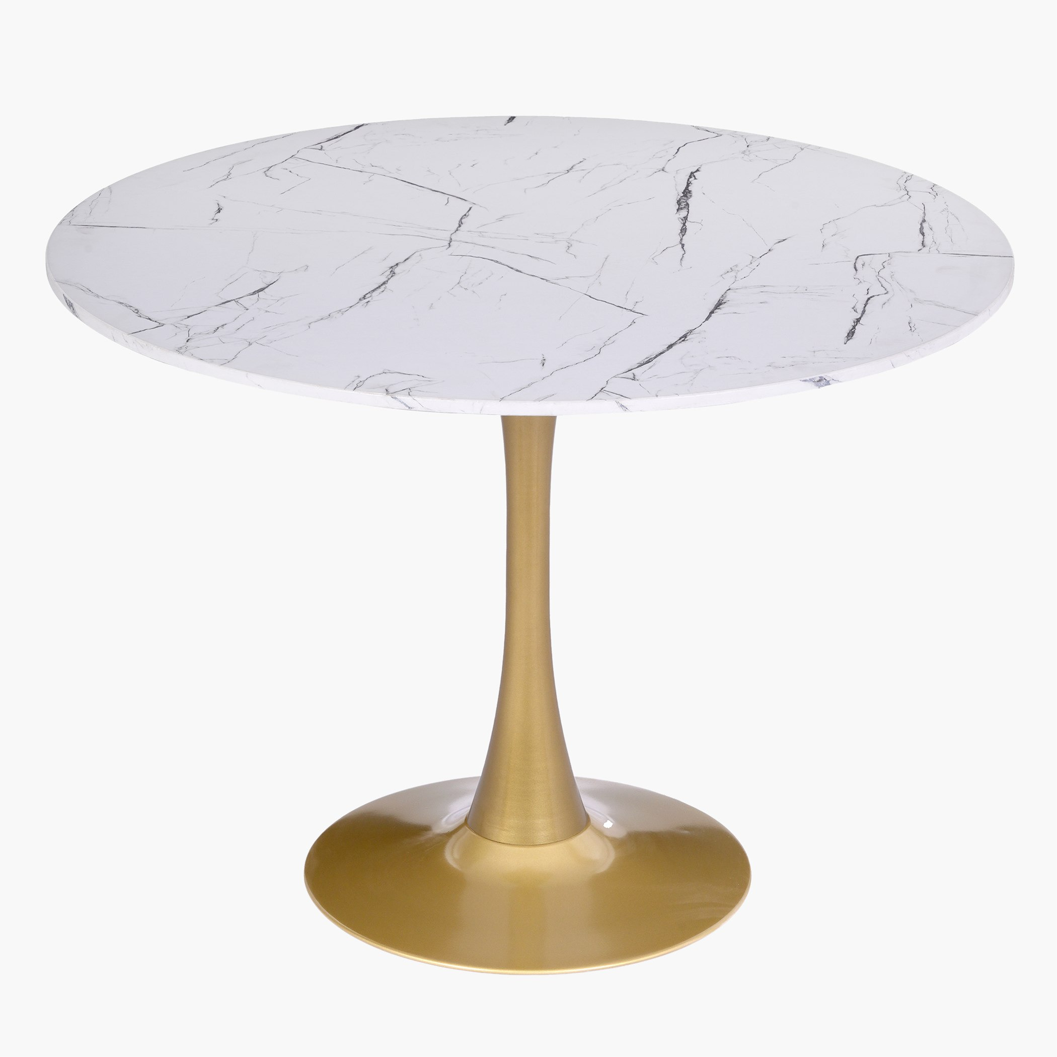 طاولة سفرة مستديرة 4 مقاعد من إلفيس-hbxfurniture-diningtablesandsets-diningtables-fourseater-image-1