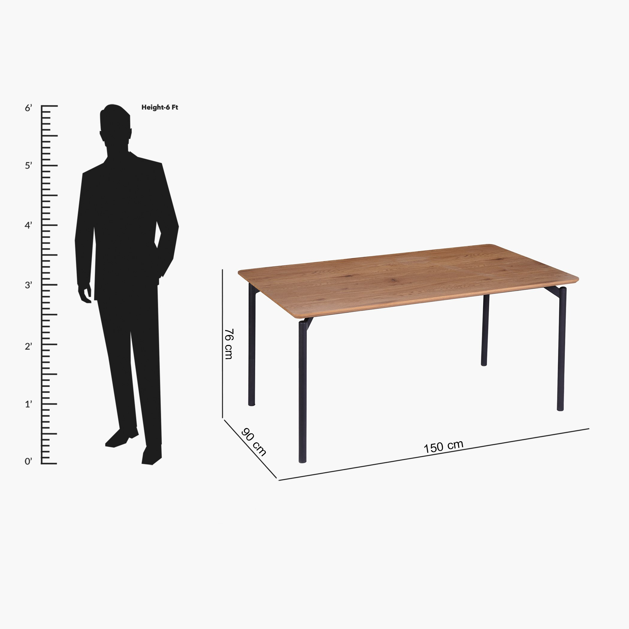 Ryan 6-Seater Dining Table-hbxdiningroom-diningtablesandsets-diningtables-sixseater-image-4