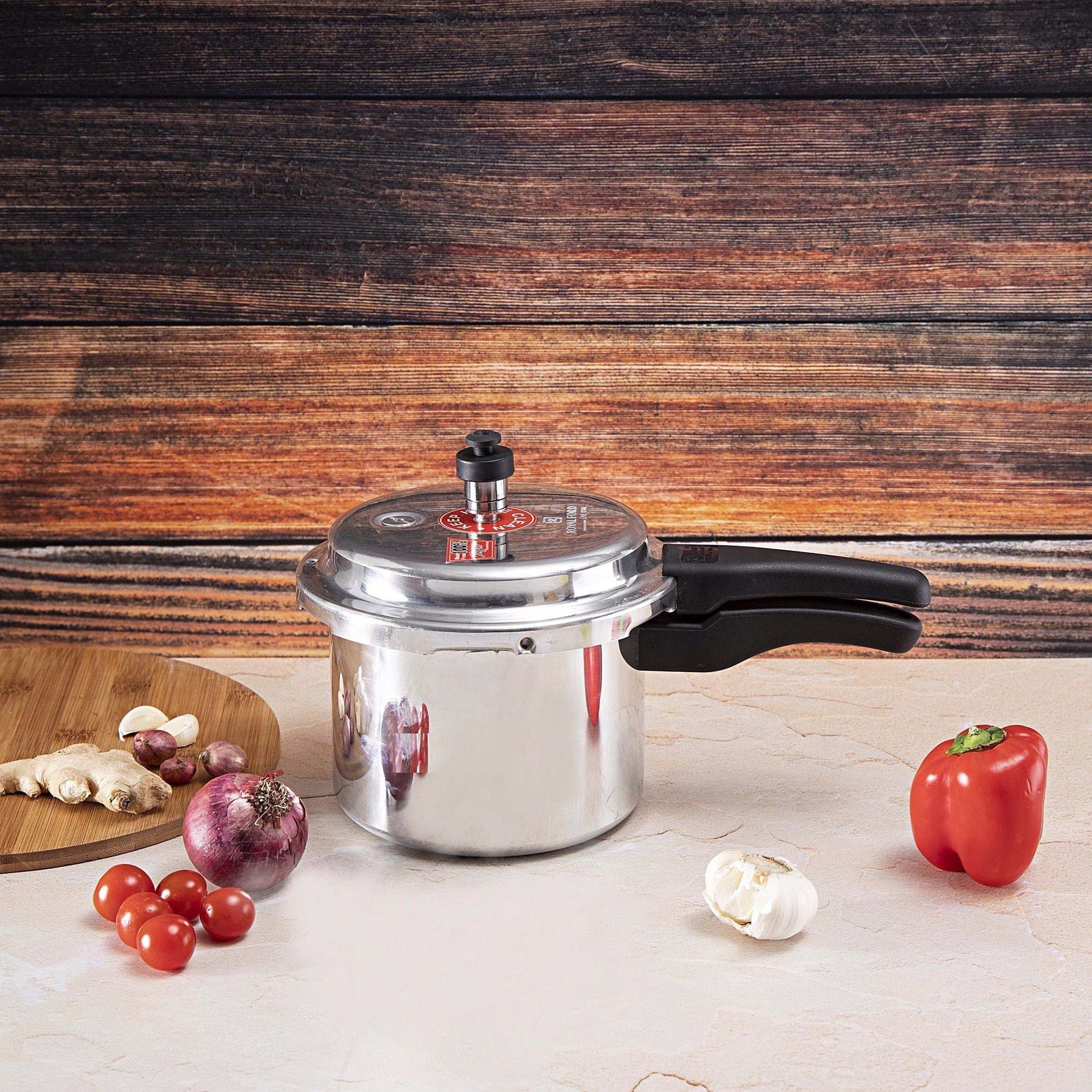 Royal Aluminum Pressure Cooker - 3 L-hbxkitchen-kitchenware-foodpreparation-image-2