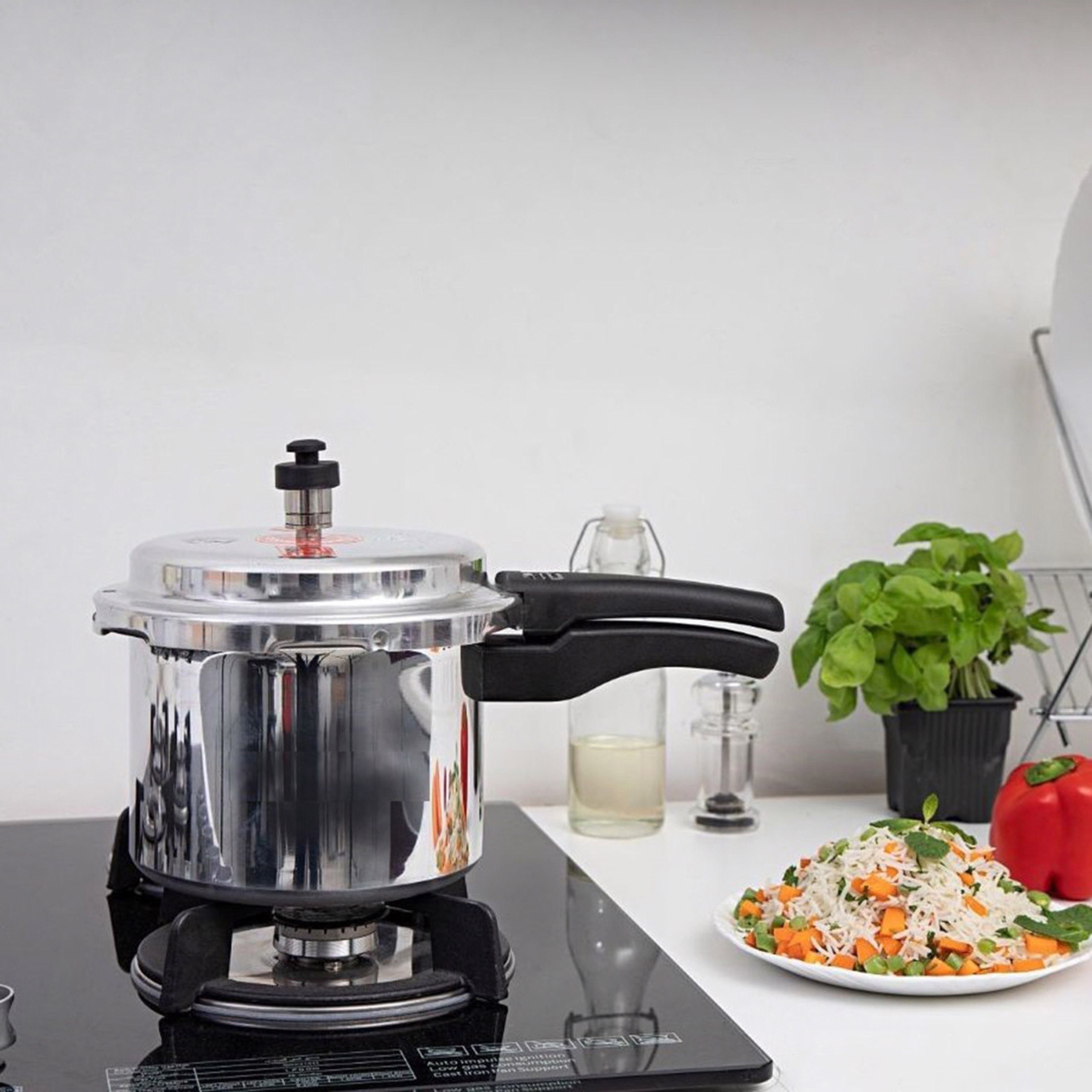 Royal Aluminum Pressure Cooker - 3 L-hbxkitchen-kitchenware-foodpreparation-image-3