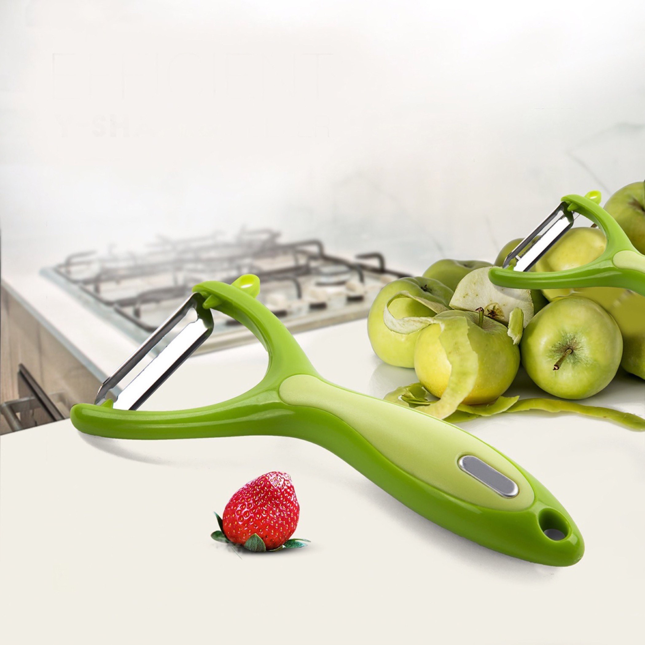 مقشرة بلاستيكية بتصميم حرف Y ومقبض من رويال - 16x6x2 سم-hbxhomeware-hbxkitchen-image-1
